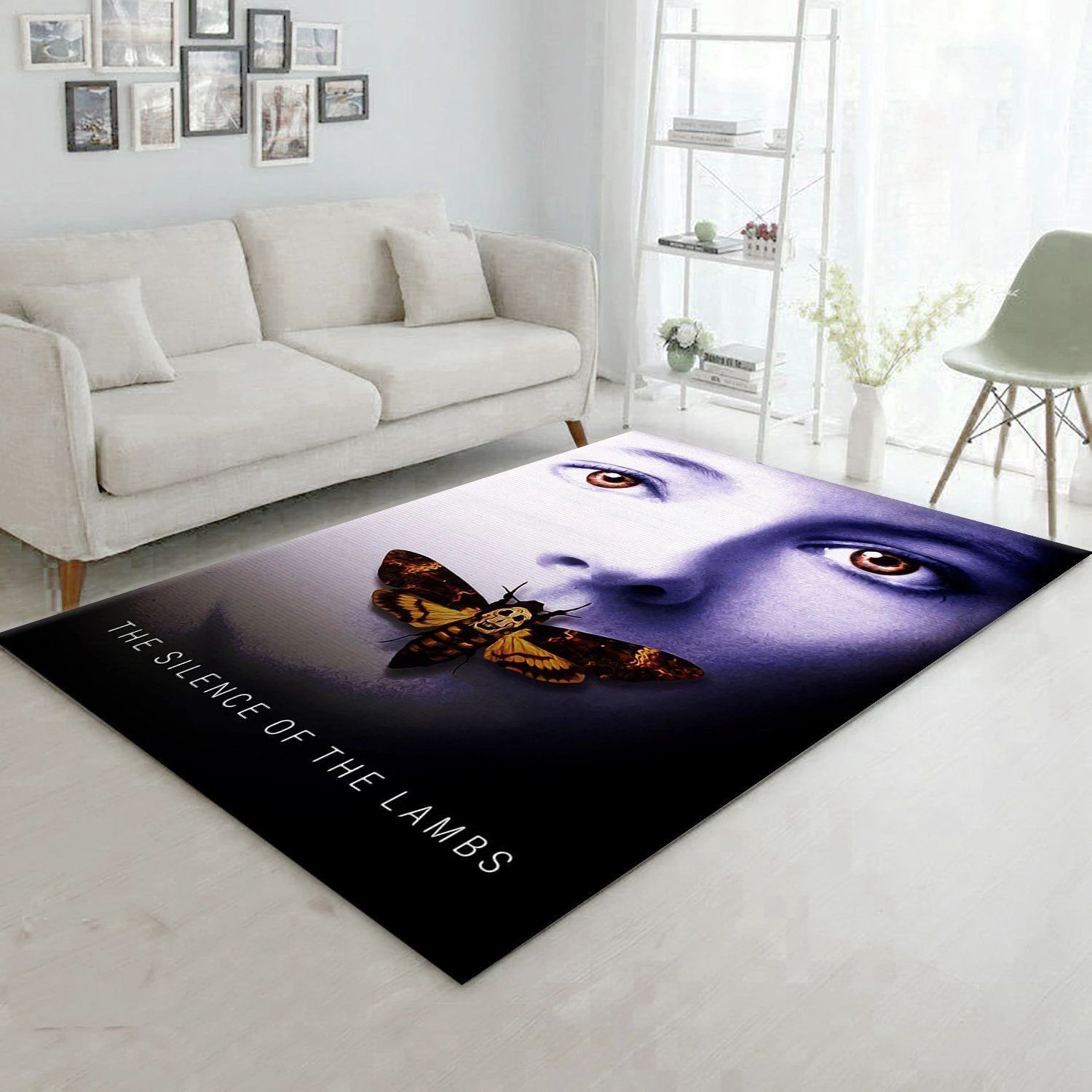 The Silence Of The Lambs Area Rug Art Painting Movie Rugs Home US Decor - Indoor Outdoor Rugs