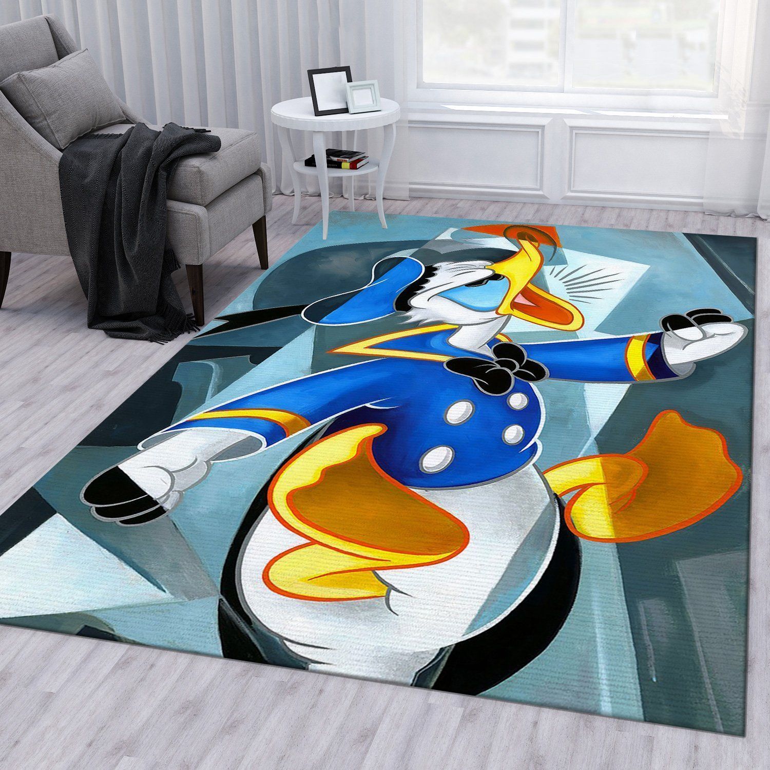 Attack Disney Area Rug Living Room Rug Home Decor Floor Decor - Indoor Outdoor Rugs