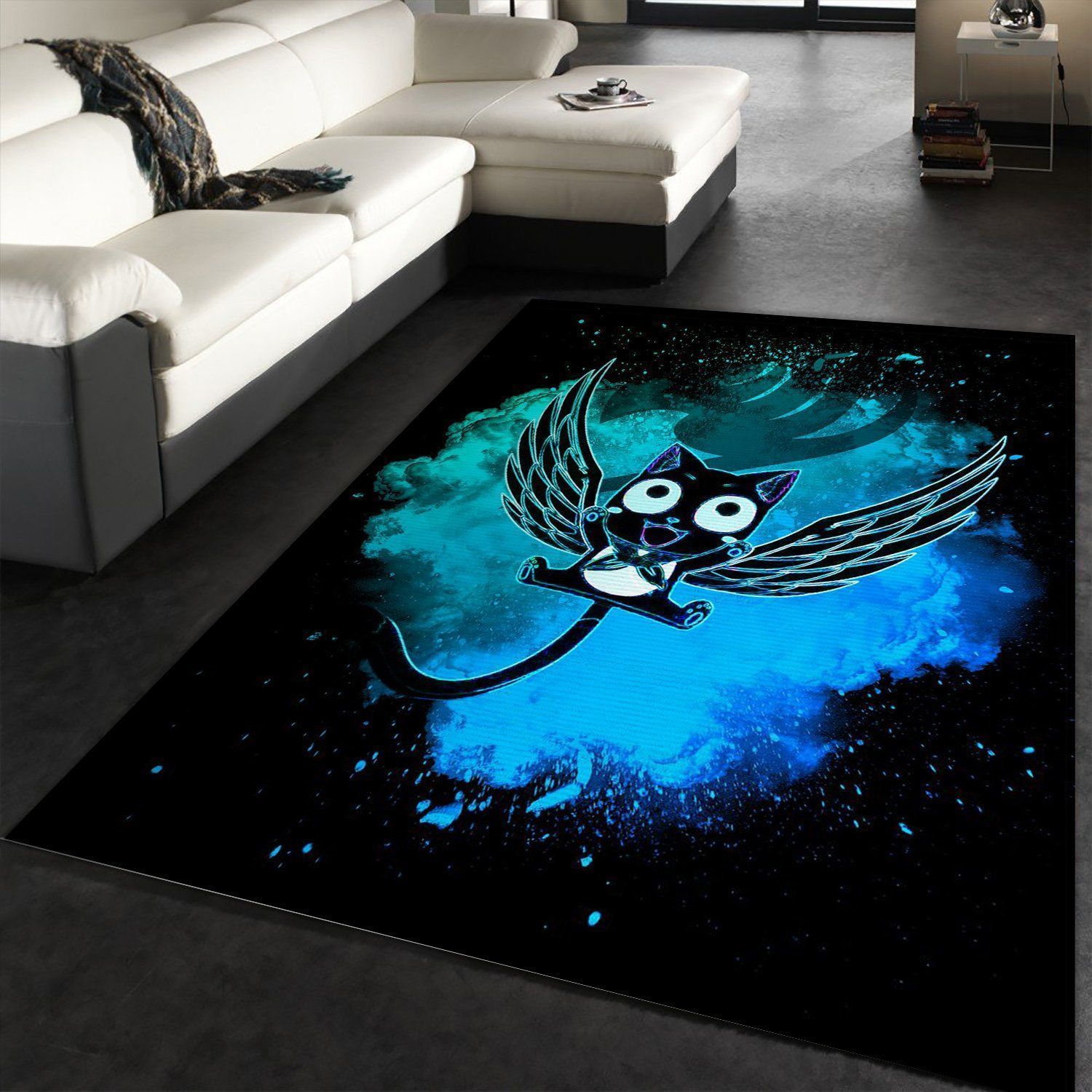 Soul Of Nekomander Anime Hero Area Rug, Living room and bedroom Rug, Family Gift US Decor - Indoor Outdoor Rugs