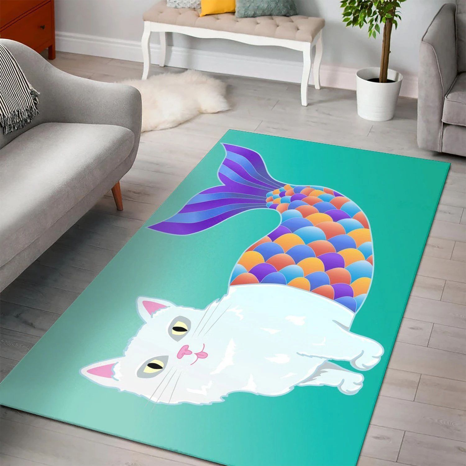 Catfish Carpet Living Room, Room Rugs, Floor Decor Home Decor - Indoor Outdoor Rugs