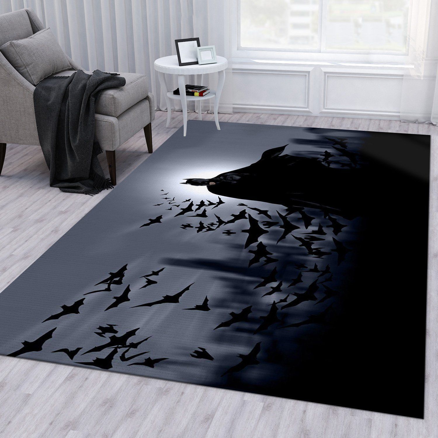 Batman Ver7 Rug Living Room Rug Home Decor Floor Decor - Indoor Outdoor Rugs