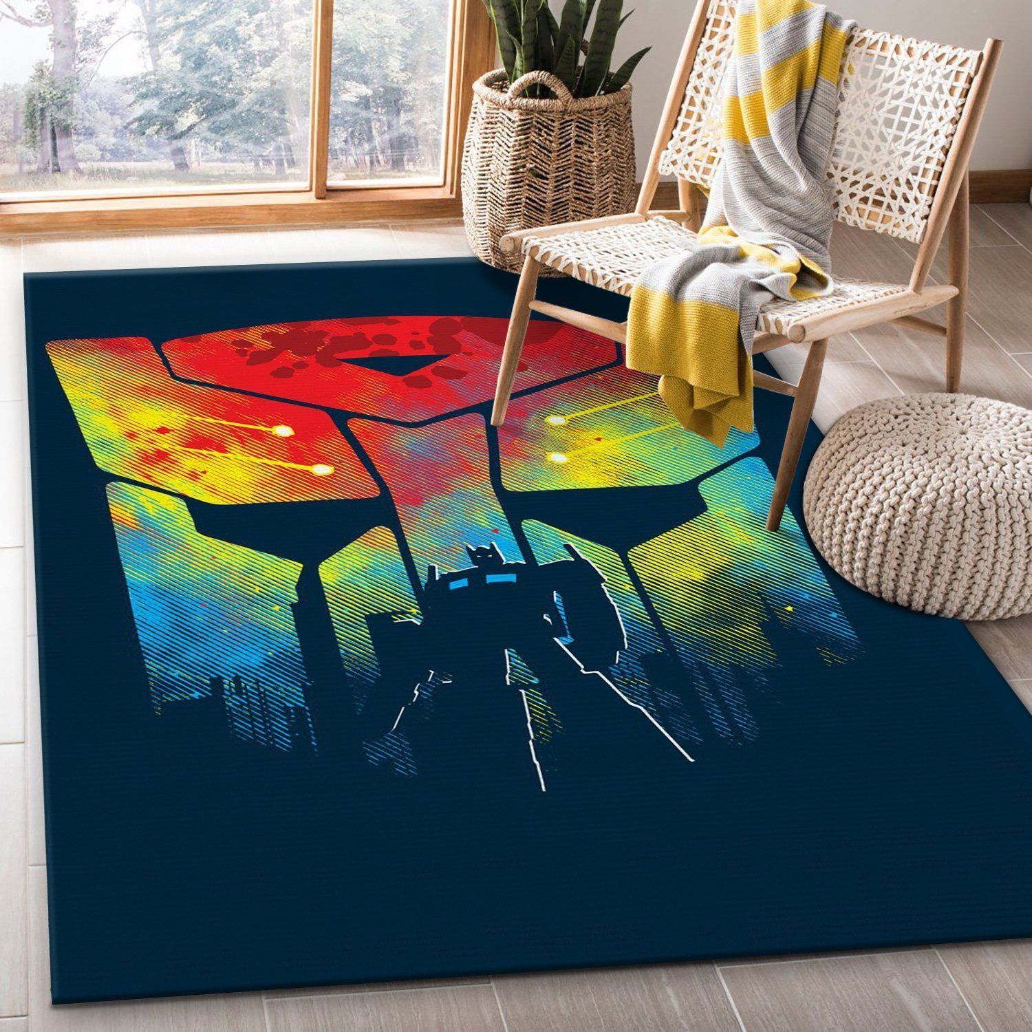 War On Earth Area Rug Carpet, Living Room Rug, Family Gift US Decor - Indoor Outdoor Rugs