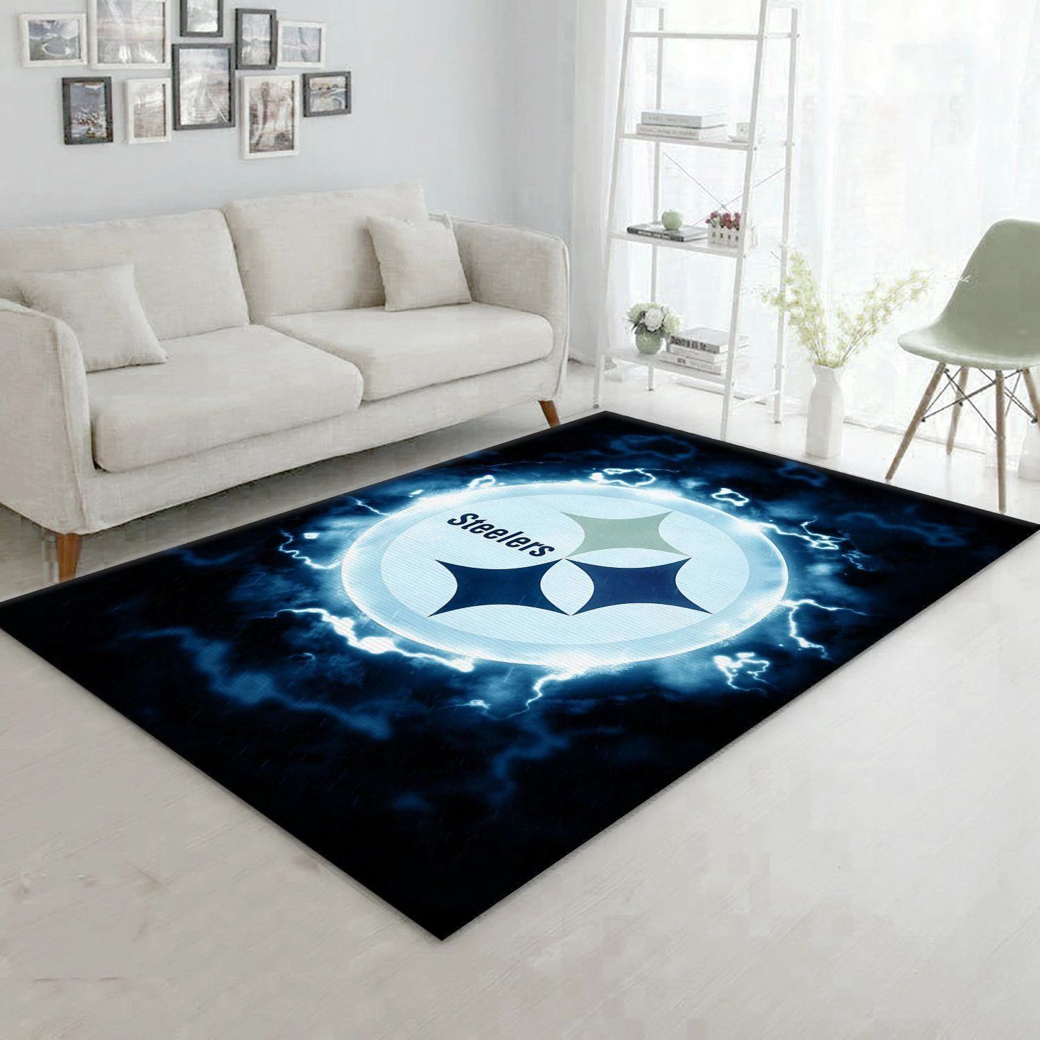 Pittsburgh Steelers Nfl Area Rug For Christmas Living Room Rug Home Decor Floor Decor - Indoor Outdoor Rugs