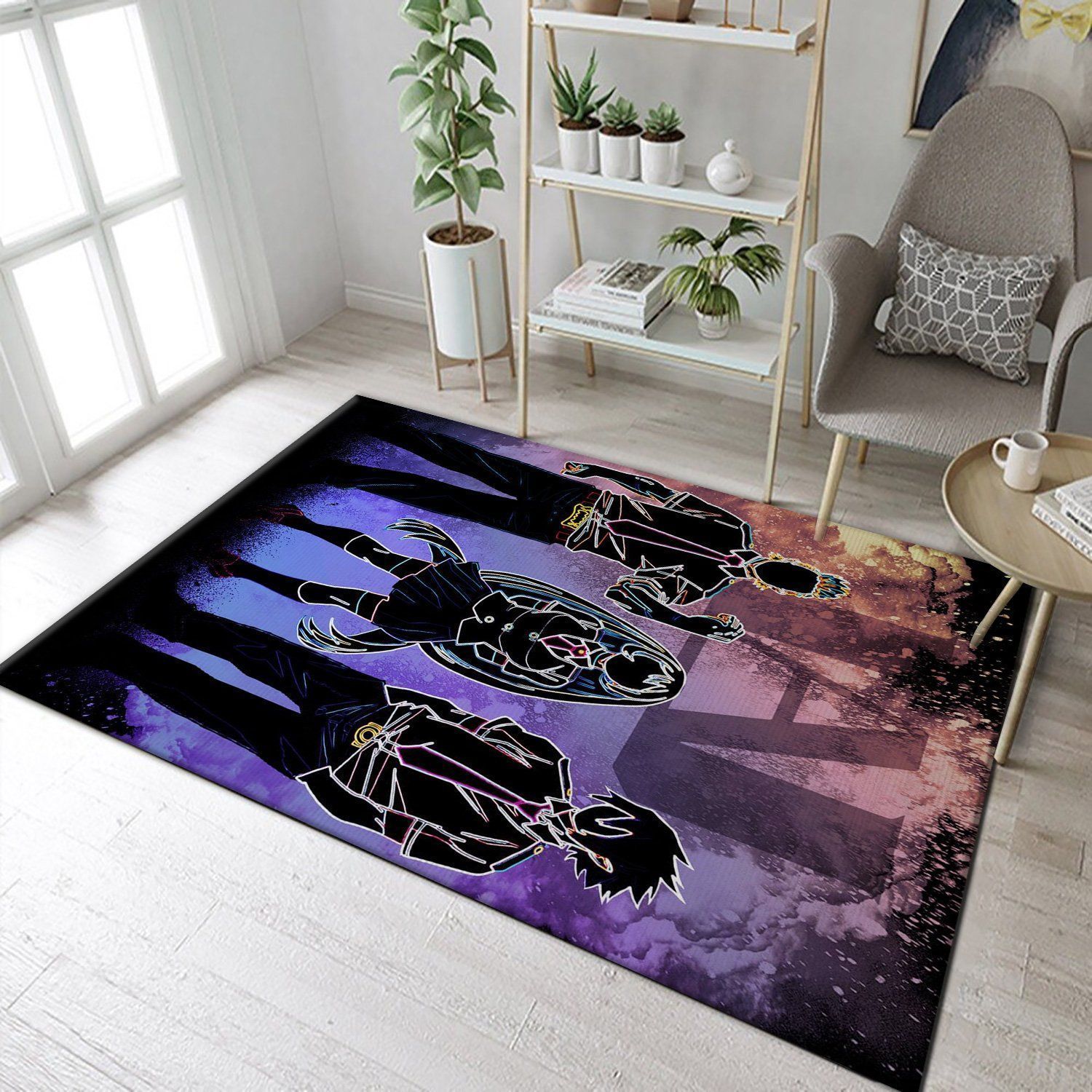 Soul Of The B3 Anime Hero Area Rug, Kitchen Rug, US Gift Decor - Indoor Outdoor Rugs