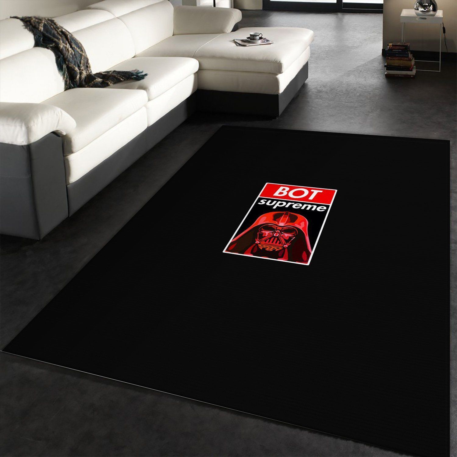 Supreme Bot Area Rug Living Room Rug Christmas Gift US Decor - Indoor Outdoor Rugs