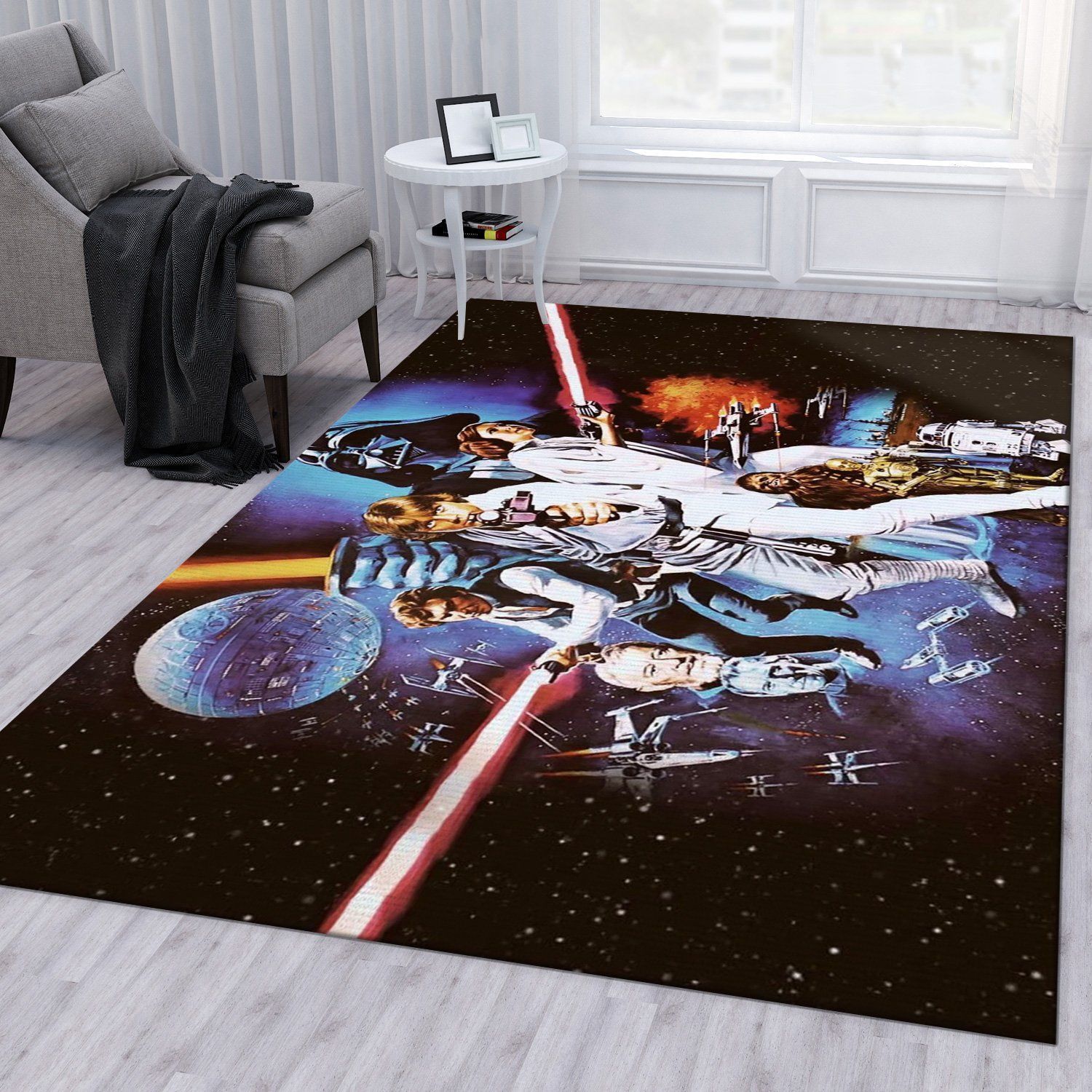 Adventure Birthday Disney Movie Area Rug Bedroom Rug Home Decor Floor Decor - Indoor Outdoor Rugs