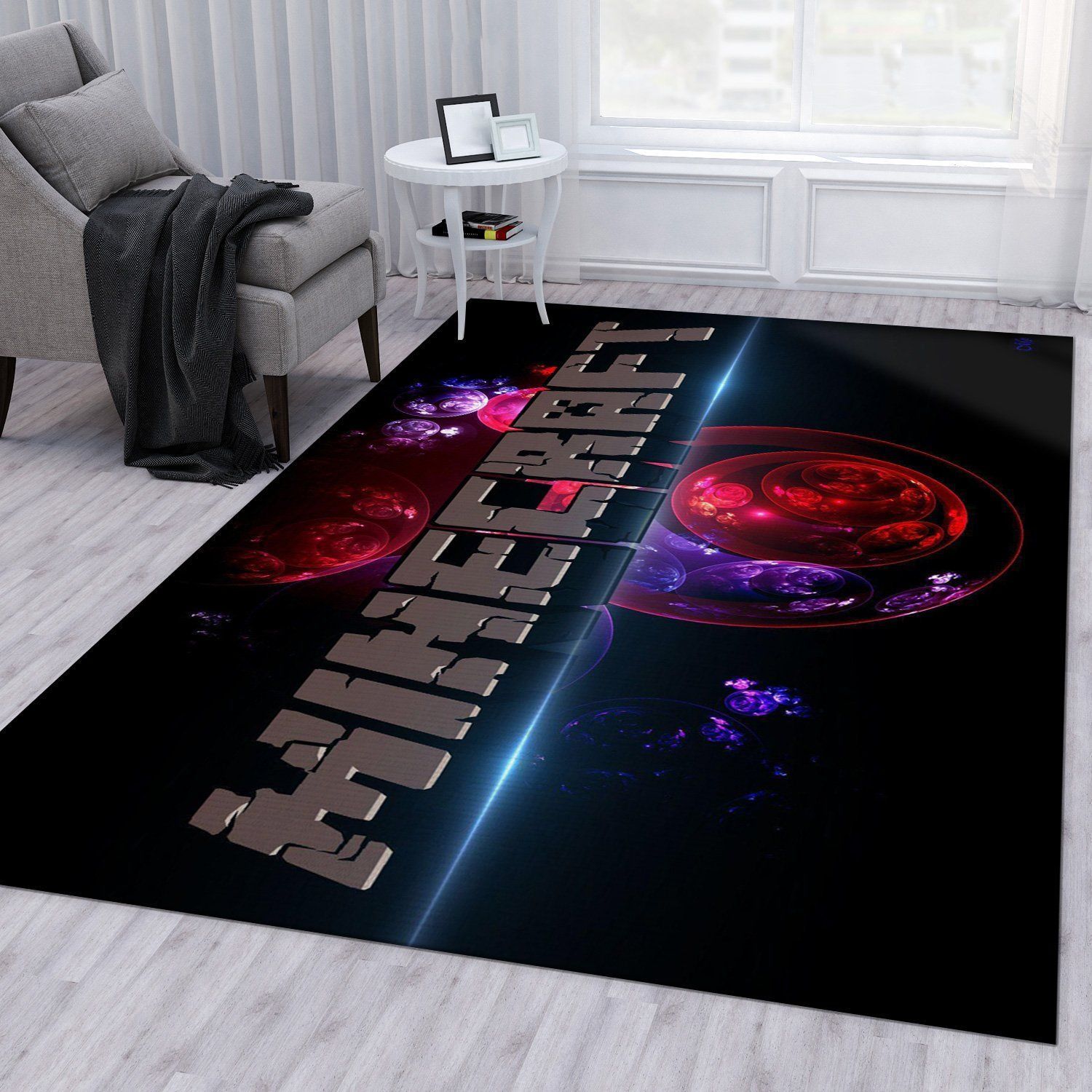 Minecraft Area Rug Bedroom Rug Home Decor Floor Decor - Indoor Outdoor Rugs