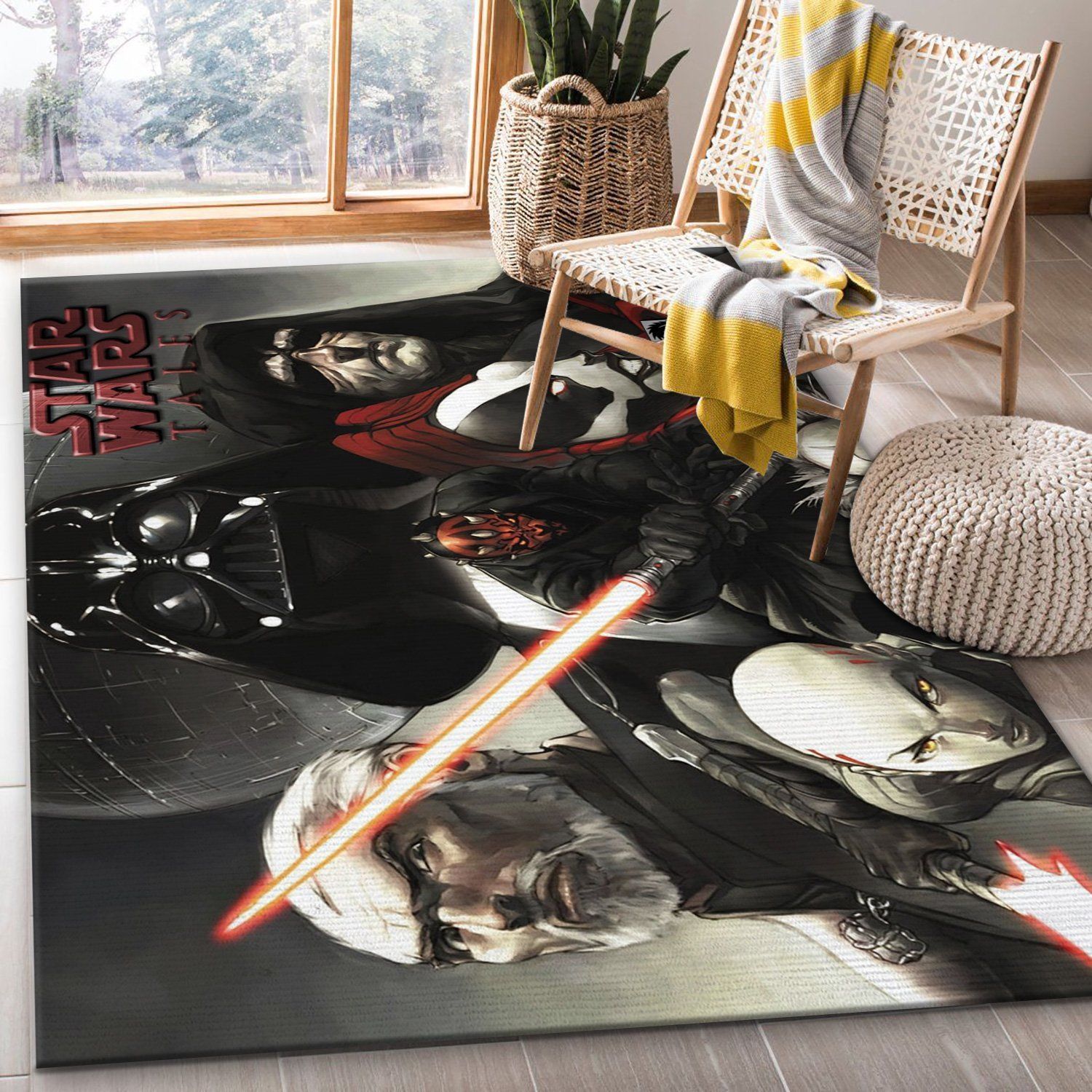 Star War Ver19 Area Rug For Christmas Living Room Rug Home Decor Floor Decor - Indoor Outdoor Rugs