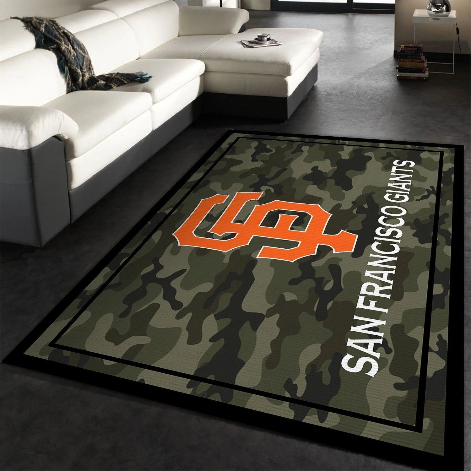 San Francisco Giants MLB Baseball Area Rug MLB261036 Baseball Floor Decor The US Decor - Indoor Outdoor Rugs