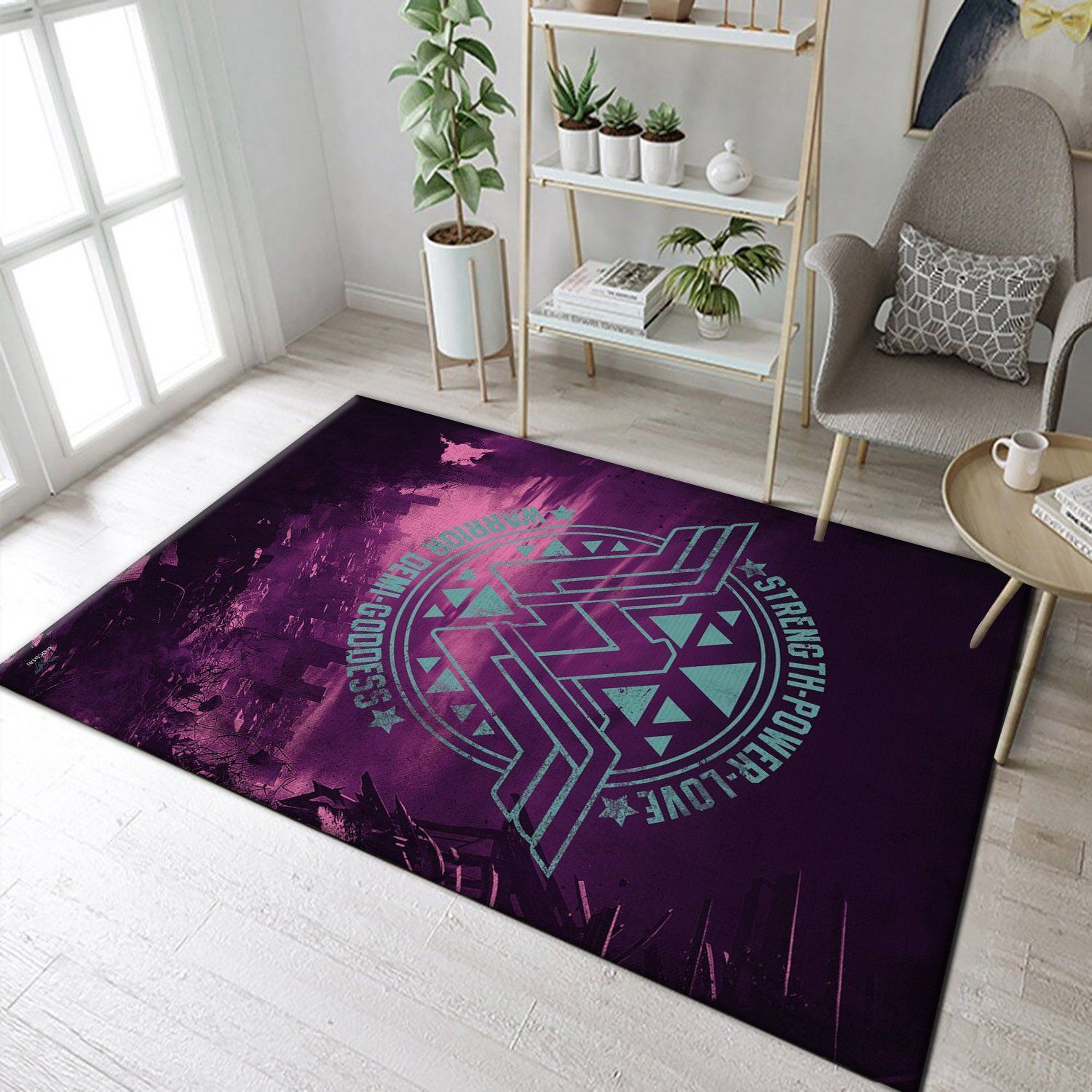 Demi Goddess Area Rug For Christmas, Bedroom, Home Decor Floor Decor - Indoor Outdoor Rugs