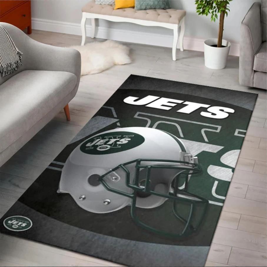 New York Jets Nfl Team Home Decor Area Rug Rugs For Living Room Rug Home Decor - Indoor Outdoor Rugs