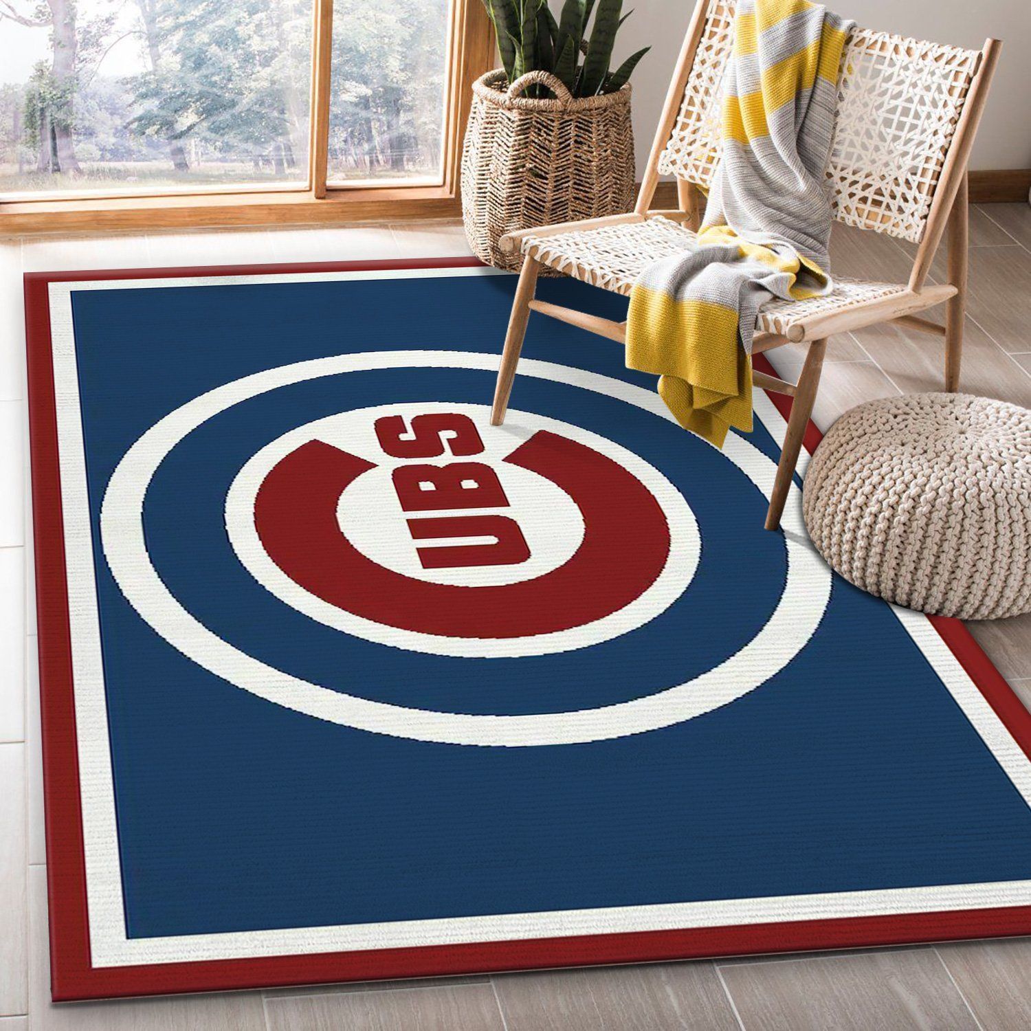 Chicago Cubs Imperial Spirit Rug MLB Area Rug, Living room and bedroom Rug, Home US Decor - Indoor Outdoor Rugs