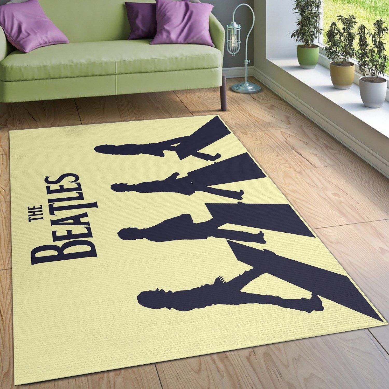 The Beatles Area Rug For Christmas Living Room Rug Home US Decor - Indoor Outdoor Rugs