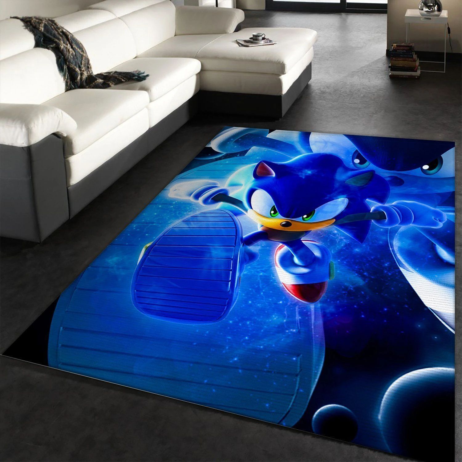 Sonic3 Area Rug Carpet, Living room and bedroom Rug, Christmas Gift US Decor - Indoor Outdoor Rugs