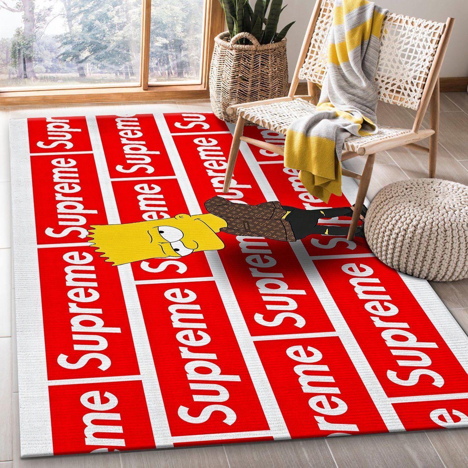 Supreme Brand Rug Area Rug Floor Decor - Indoor Outdoor Rugs