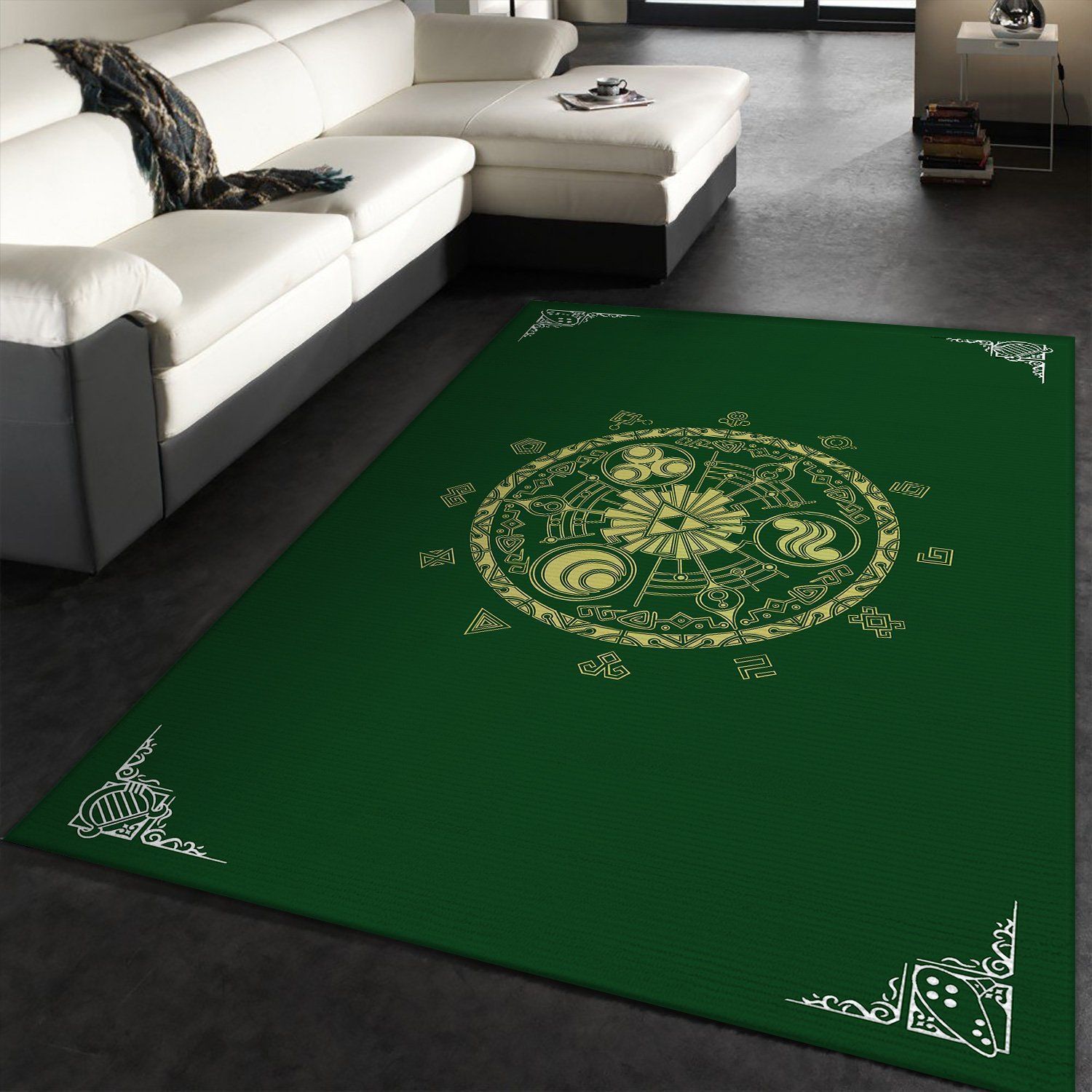 The Legend of Zelda Hyrule Historia Area Rug Floor Decor Area Rug Geeky Carpet Floor Decor - Indoor Outdoor Rugs