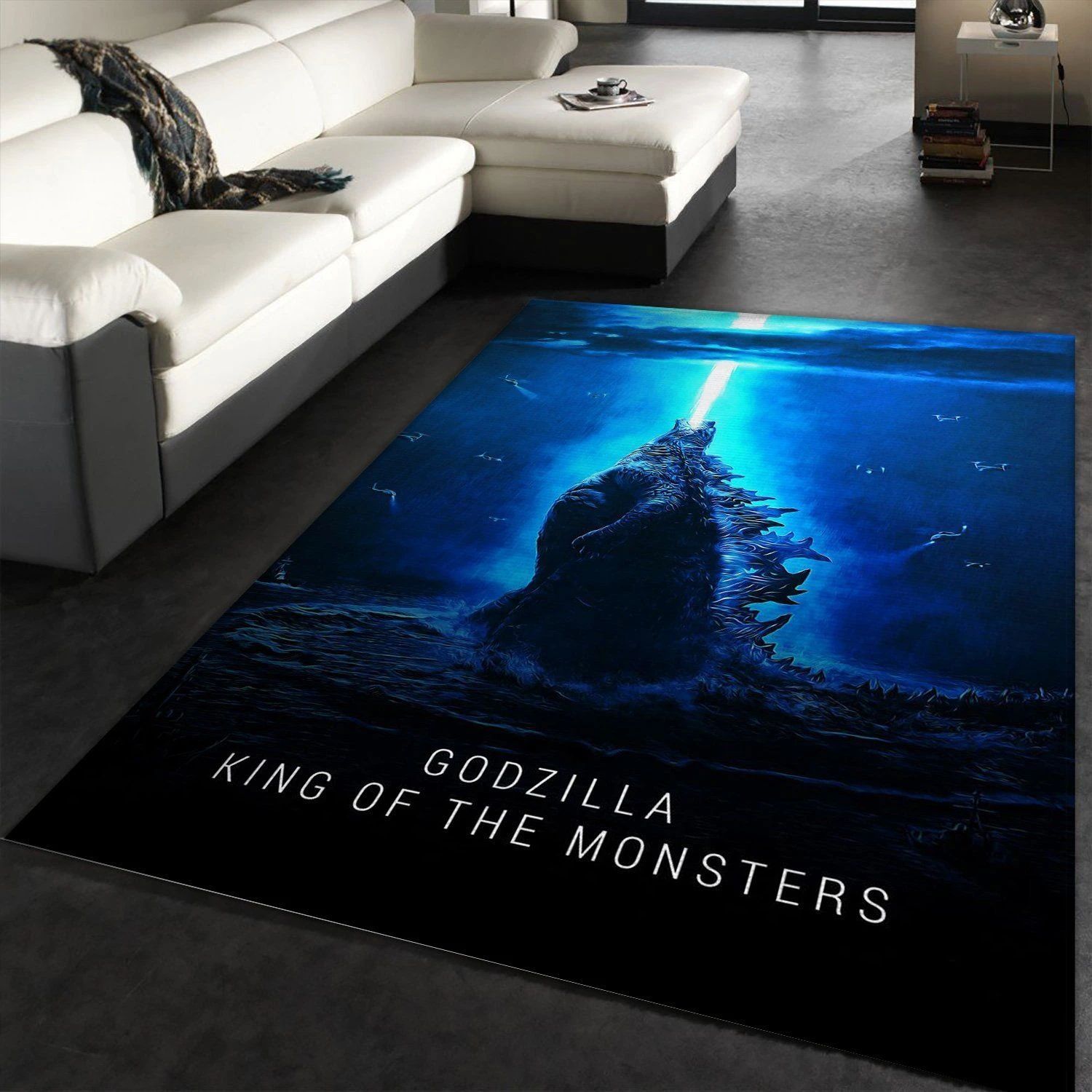 Godzilla 2019 Rug Art Painting Movie Rugs Home Decor Floor Decor - Indoor Outdoor Rugs