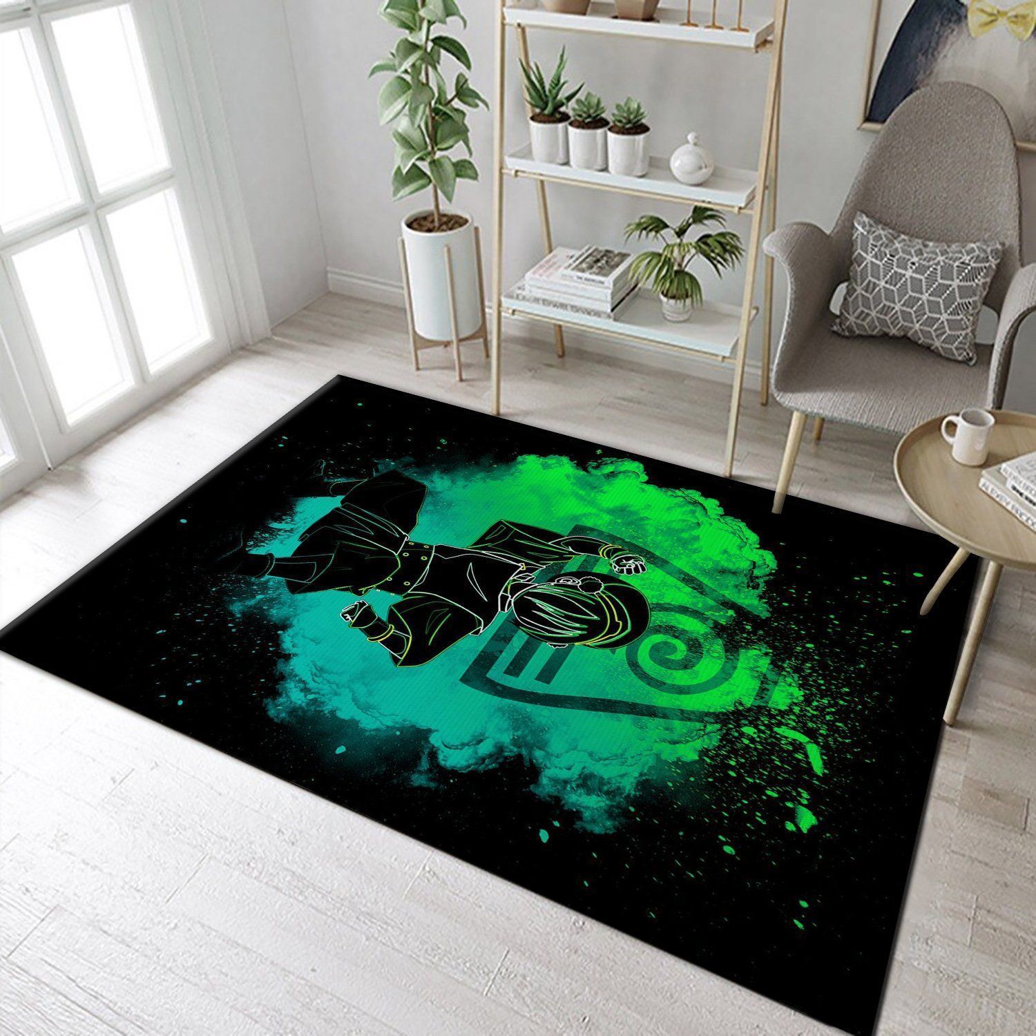 Soul Of The Earthbender Manga Hero Area Rug, Bedroom, Christmas Gift US Decor - Indoor Outdoor Rugs