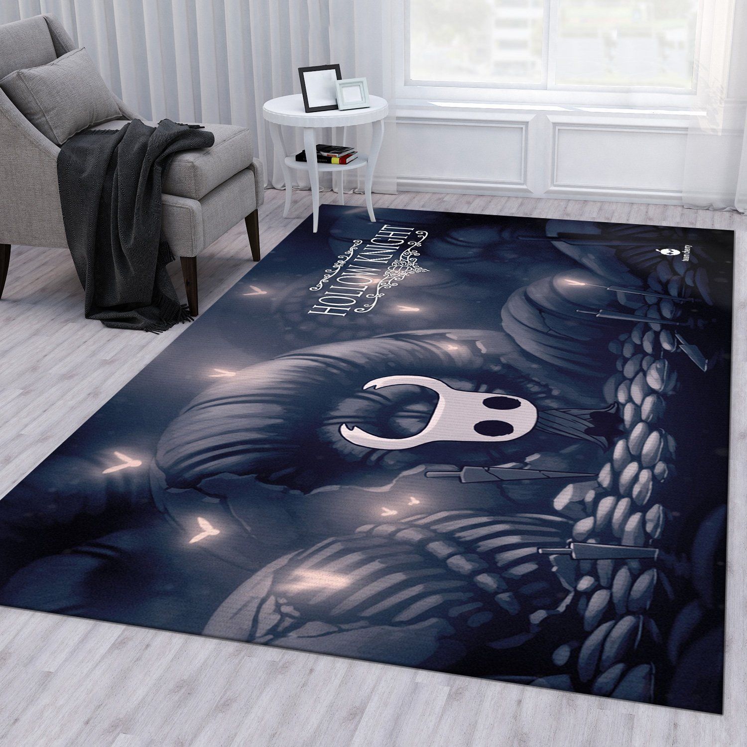 Hollow Knight Ver13 Gaming Area Rug Bedroom Rug Home Decor Floor Decor - Indoor Outdoor Rugs