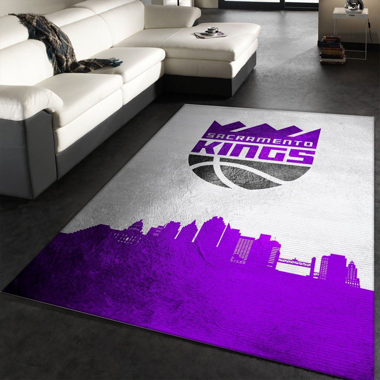 Sacramento Kings Skyline Area Rug For Christmas, Kitchen Rug, Christmas Gift US Decor - Indoor Outdoor Rugs