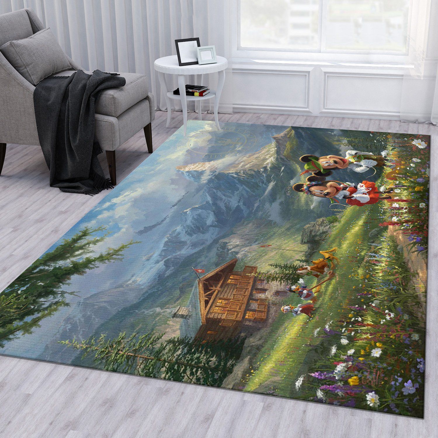 Mmalps 1 Disney Area Rug Living Room Rug Home Decor Floor Decor - Indoor Outdoor Rugs