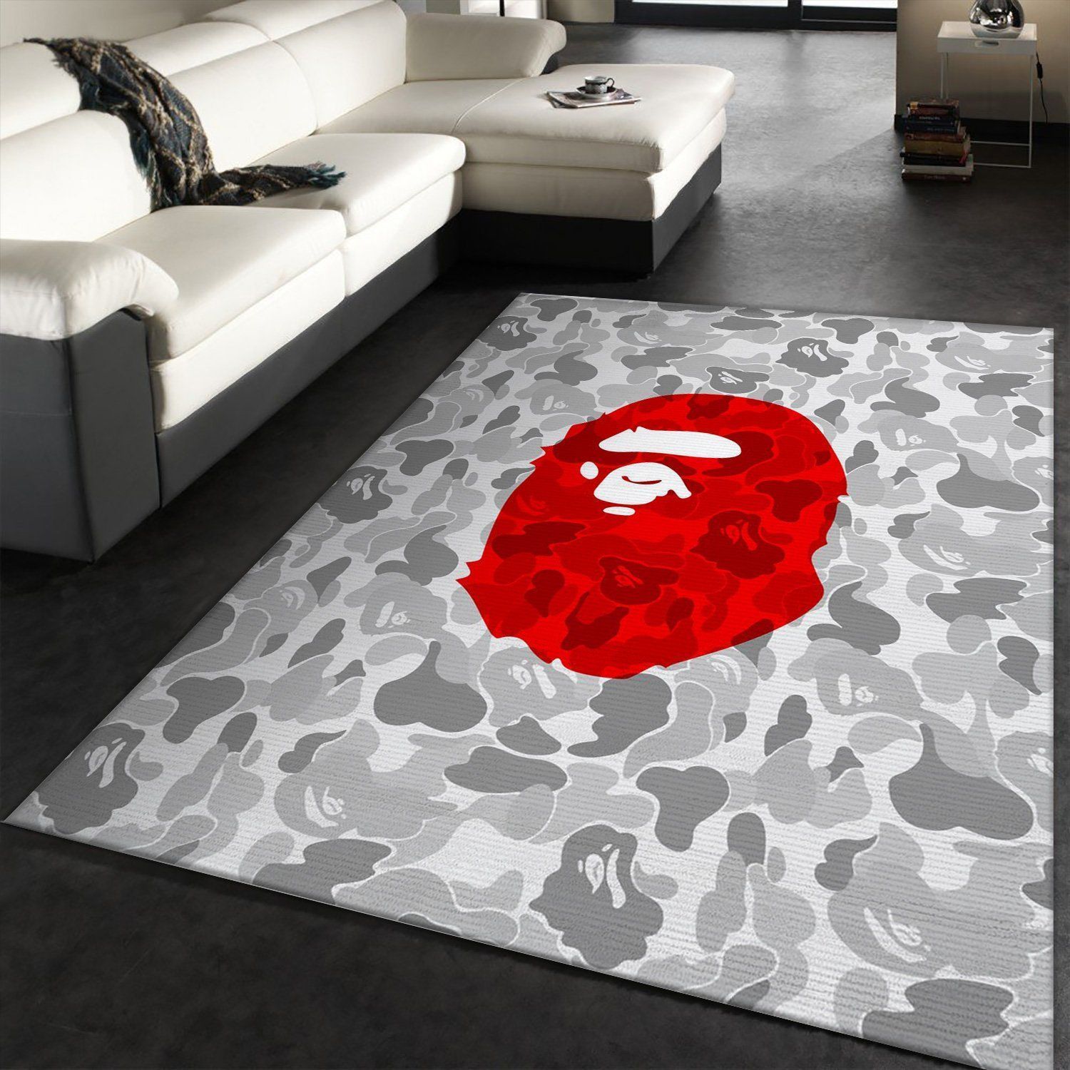 Camo Bape Monkey Hypebeast Area Rugs Fashion Brand Rug Christmas Gift US Decor - Indoor Outdoor Rugs