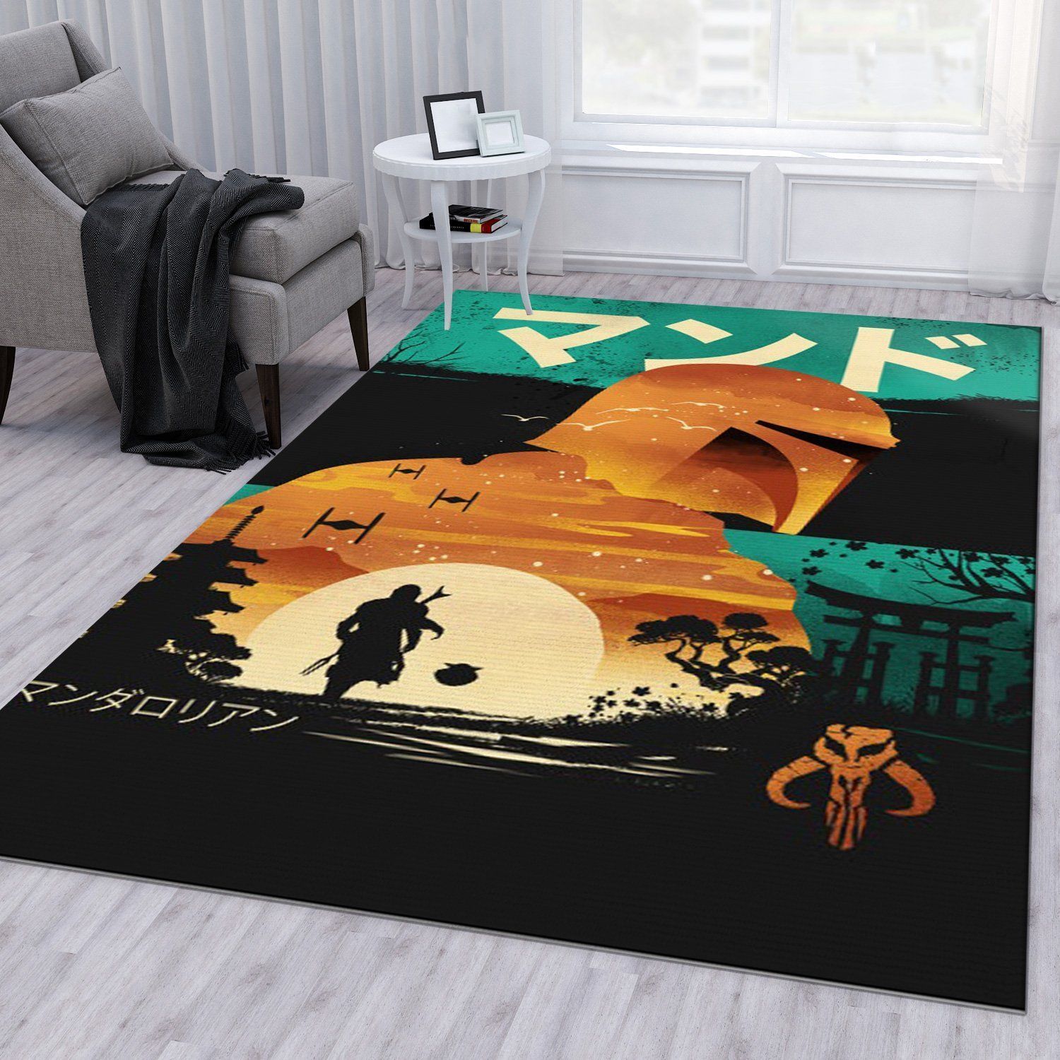 Mandalorian Baby Yoda Ver28 Area Rug Living Room Rug Home Decor - Indoor Outdoor Rugs