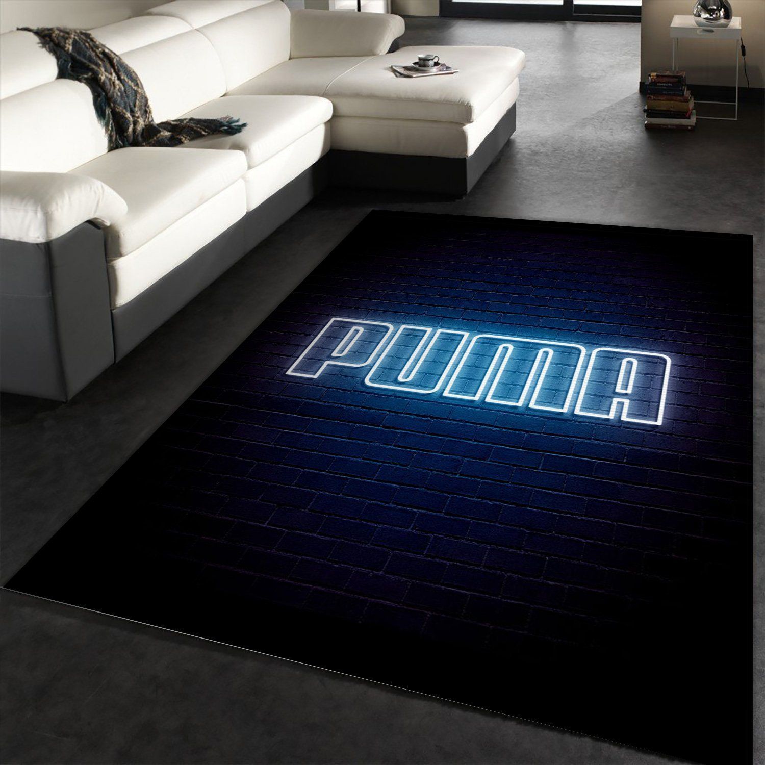 Puma Area Rug Bedroom Rug Christmas Gift US Decor - Indoor Outdoor Rugs