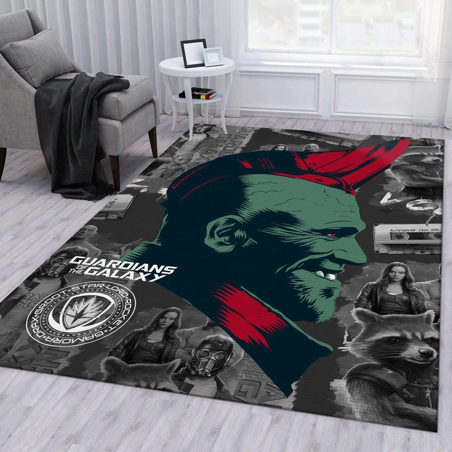 Yondu Movie Area Rug Living Room Rug Christmas Gift US Decor - Indoor Outdoor Rugs