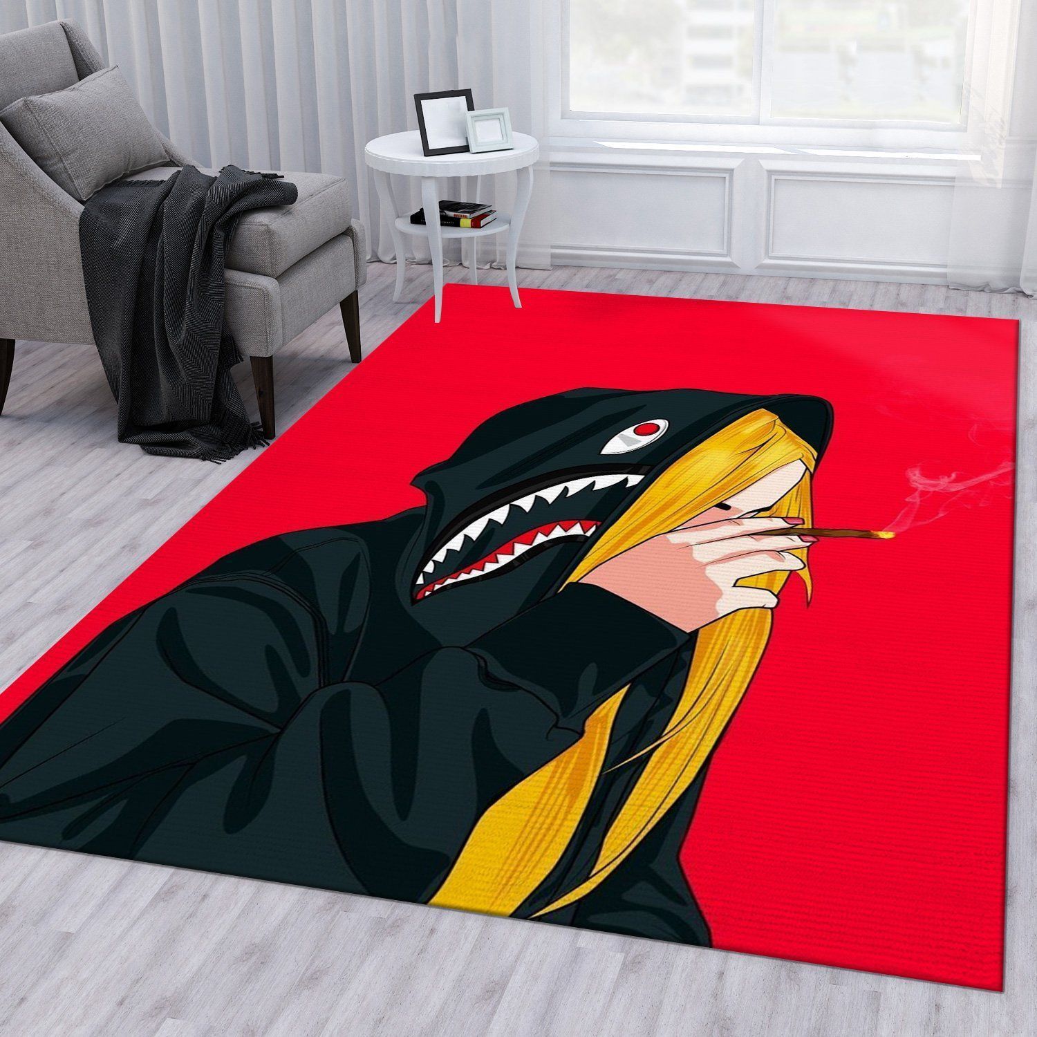 Bape Area Rug For Christmas Fashion Brand Rug Bedroom Rug Home Decor Floor Decor - Indoor Outdoor Rugs