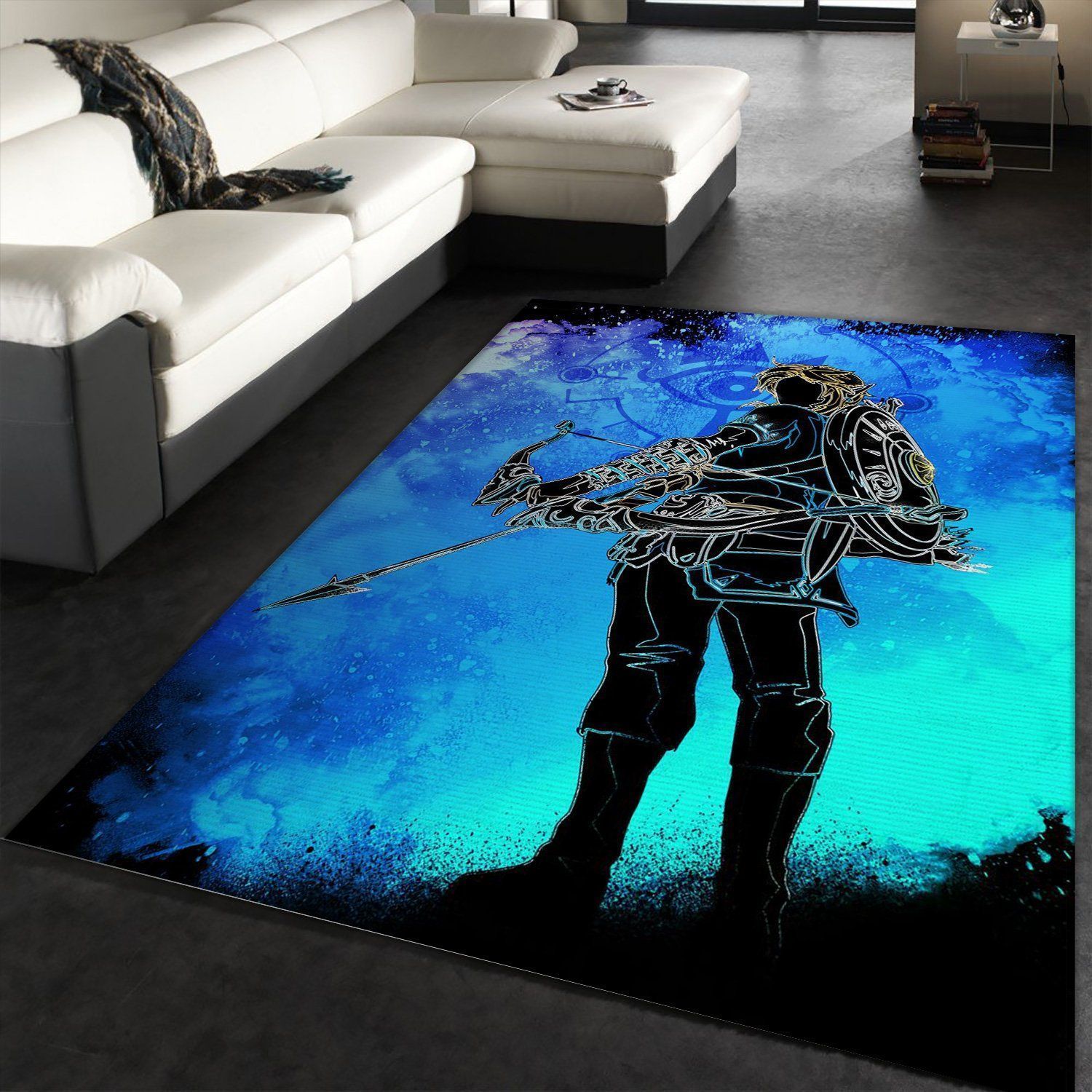 The Breath Of The Soul Manga Hero Area Rug, Living room and bedroom Rug, Christmas Gift US Decor - Indoor Outdoor Rugs