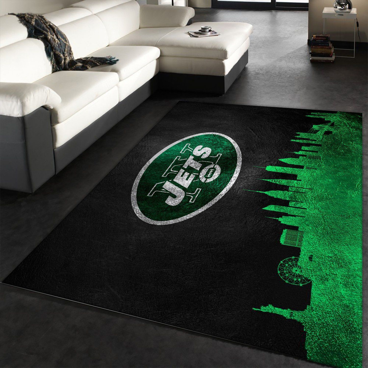 New York Giants Skyline NFL Team Logos Area Rug, Living Room Rug, Christmas Gift US Decor - Indoor Outdoor Rugs