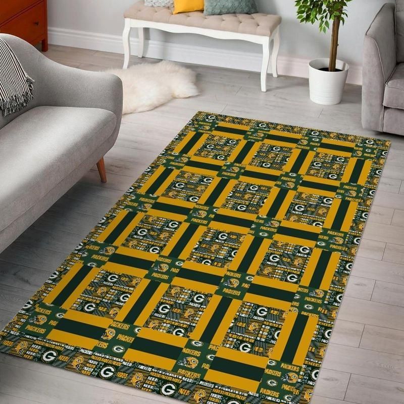 Green Bay Packers Ver 12 Area Rug For Christmas Living Room Rug US Gift Decor - Indoor Outdoor Rugs