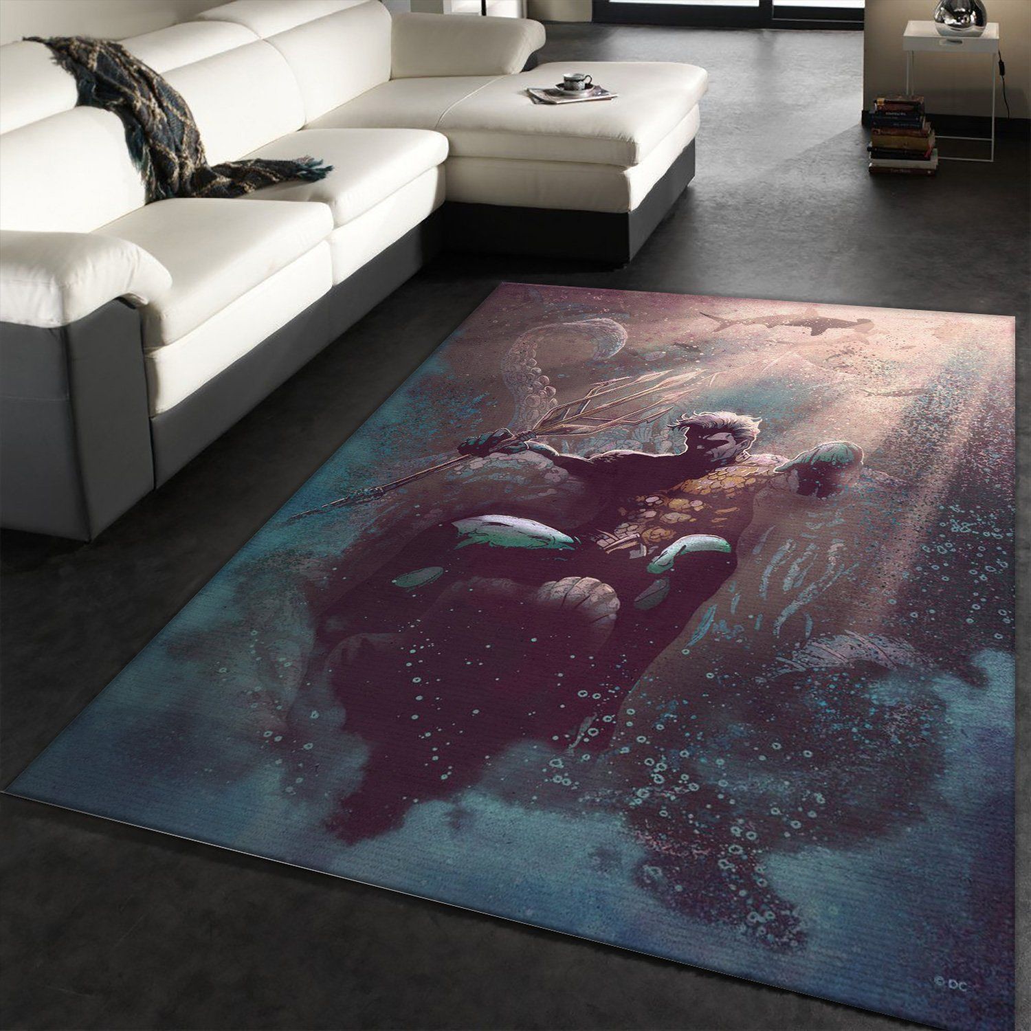 Aquaman Area Rug, Bedroom, Home US Decor - Indoor Outdoor Rugs