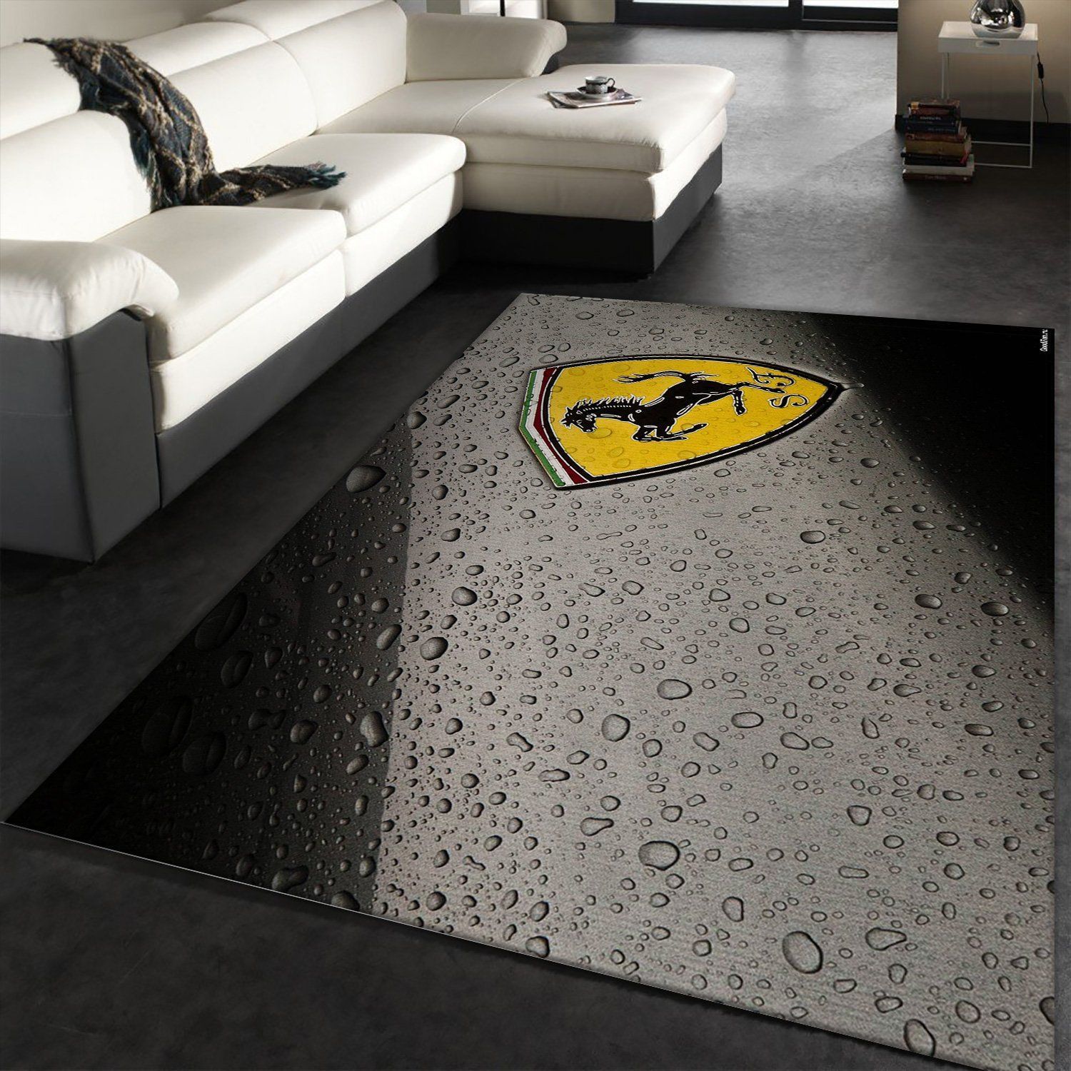 Logo Ferrari Rug Living Room Christmas Gift US Decor - Indoor Outdoor Rugs