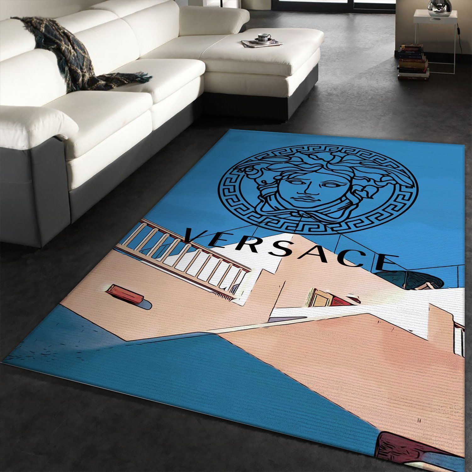 Versace Area Rugs Living Room Rug Home Decor Floor Decor - Indoor Outdoor Rugs