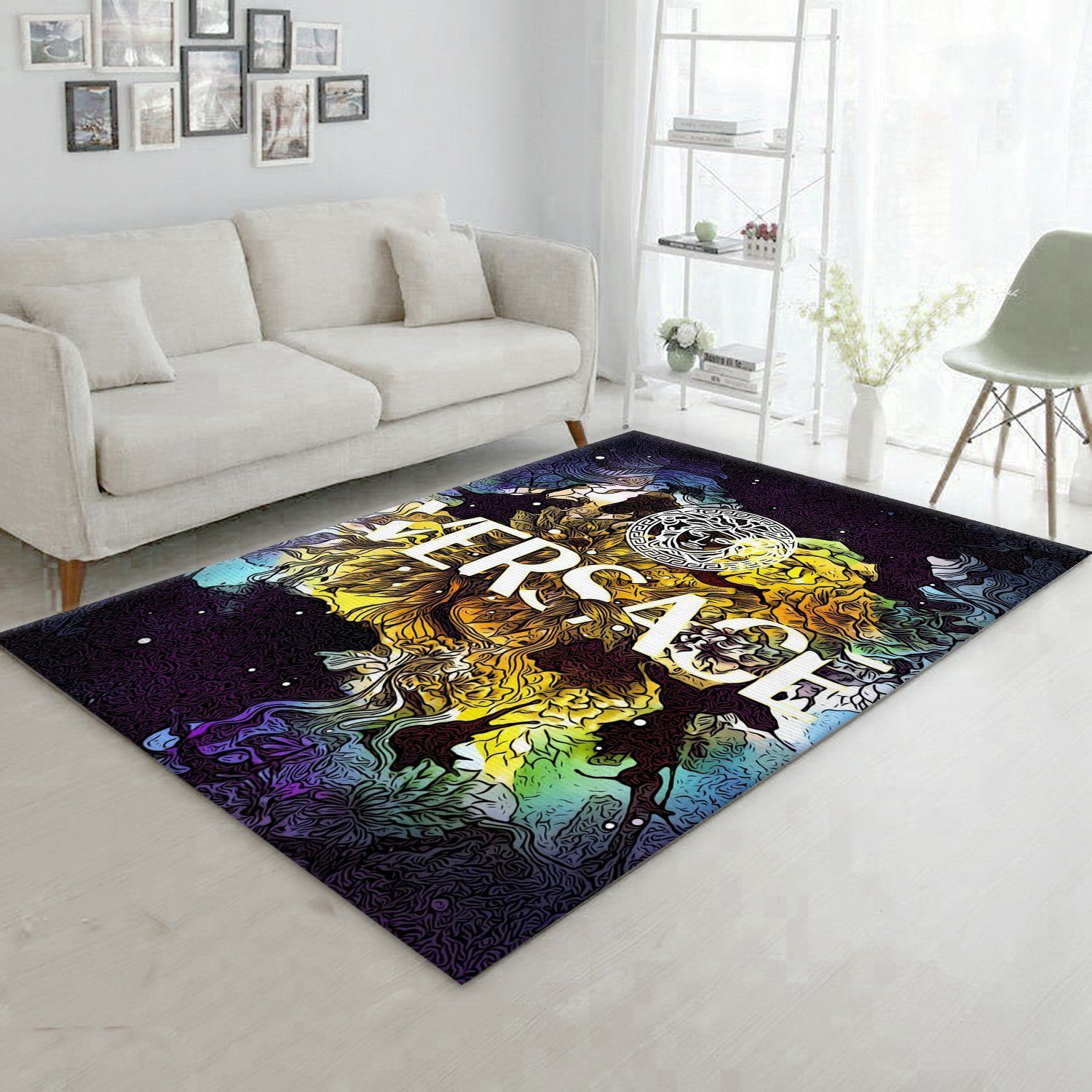 Versace Rug Fashion Brand Rug Home Decor Floor Decor - Indoor Outdoor Rugs