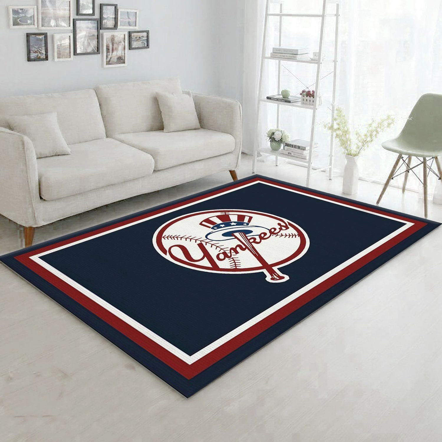 New York Yankees Imperial Spirit Rug Area Rug, Living Room Rug, Christmas Gift US Decor - Indoor Outdoor Rugs