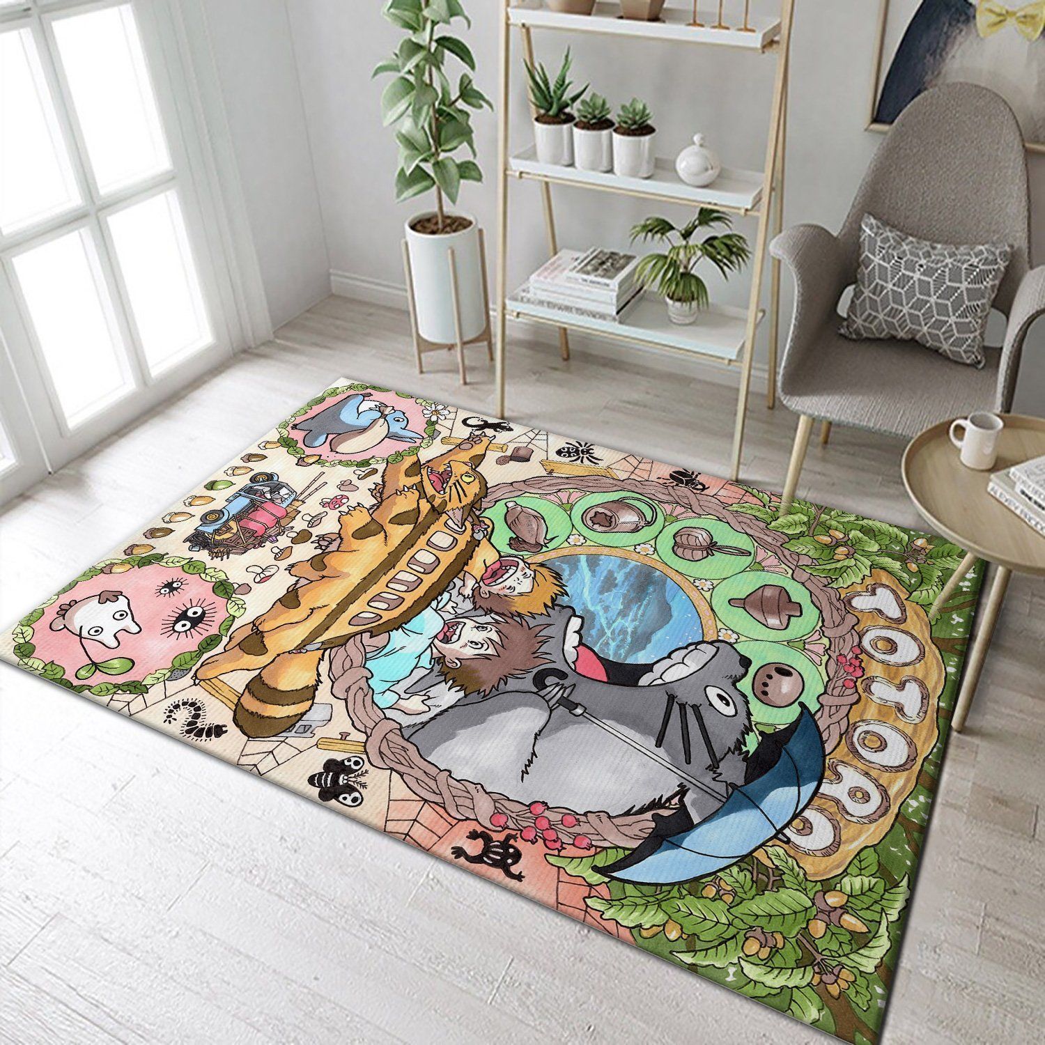 My Neighbor Totoro Area Rug Floor Decor - Indoor Outdoor Rugs