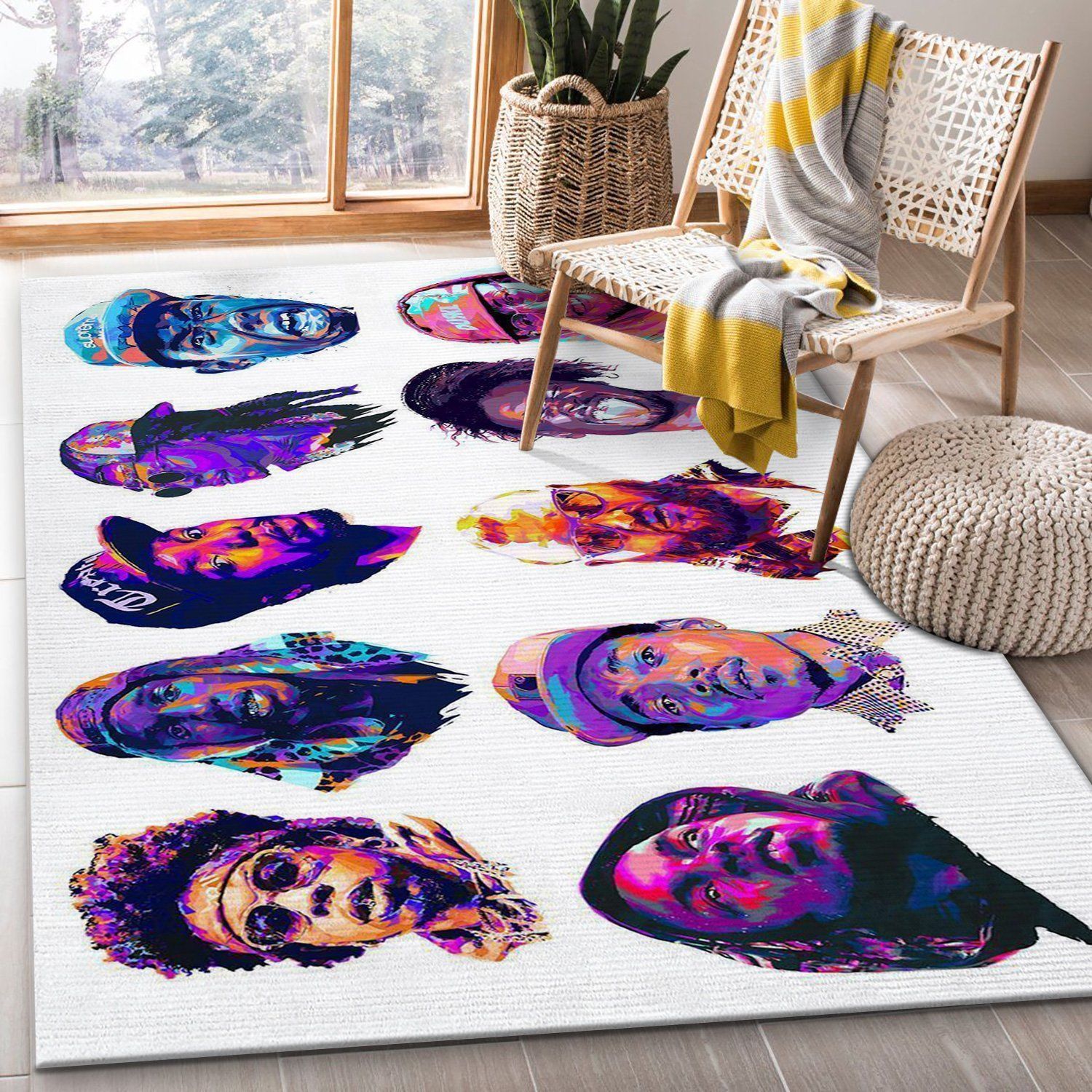 Rapper Ver1 Area Rug For Christmas Bedroom Rug US Gift Decor - Indoor Outdoor Rugs