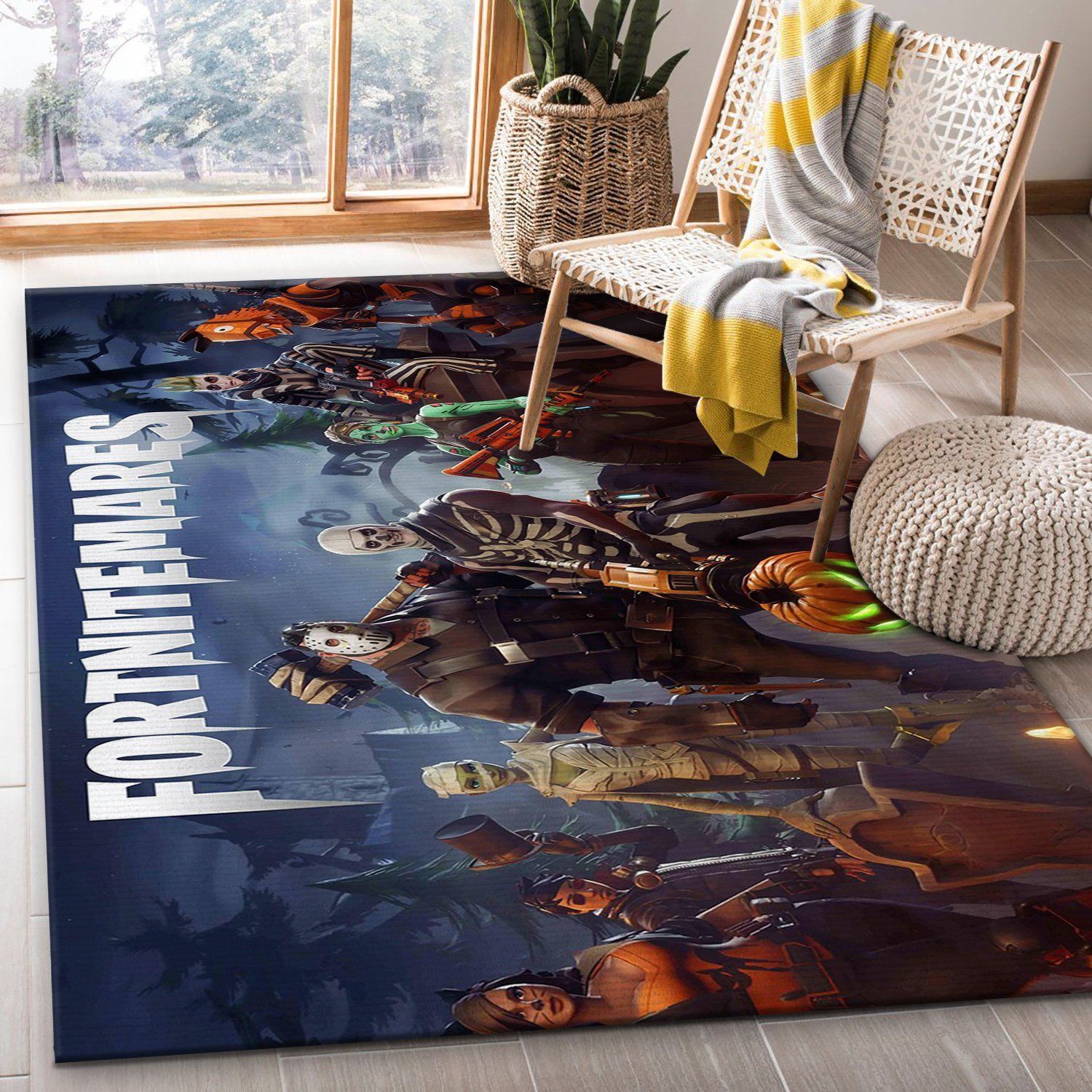 Fortnite Gaming Area Rug For Christmas Living Room Home Decor Floor Decor - Indoor Outdoor Rugs