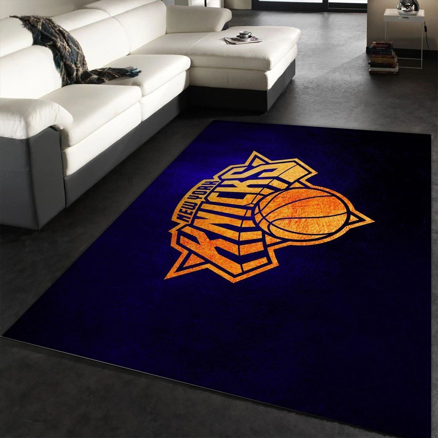 New York Knicks Area Rug Carpet, Kitchen Rug, US Gift Decor - Indoor Outdoor Rugs