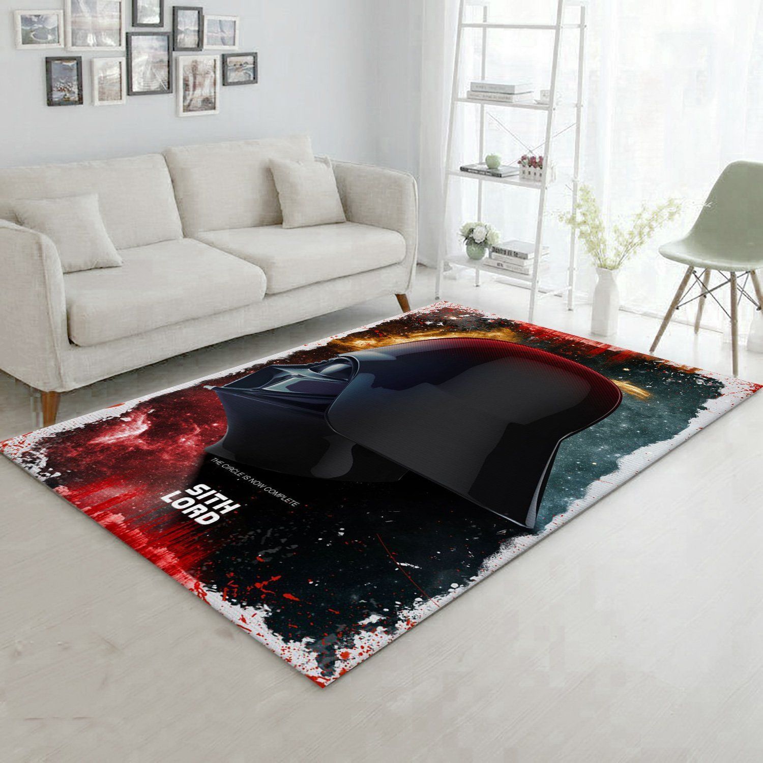 Sith Lord Star Wars Movie Rug Star Wars Helmets Arts Rug Family Gift US Decor - Indoor Outdoor Rugs