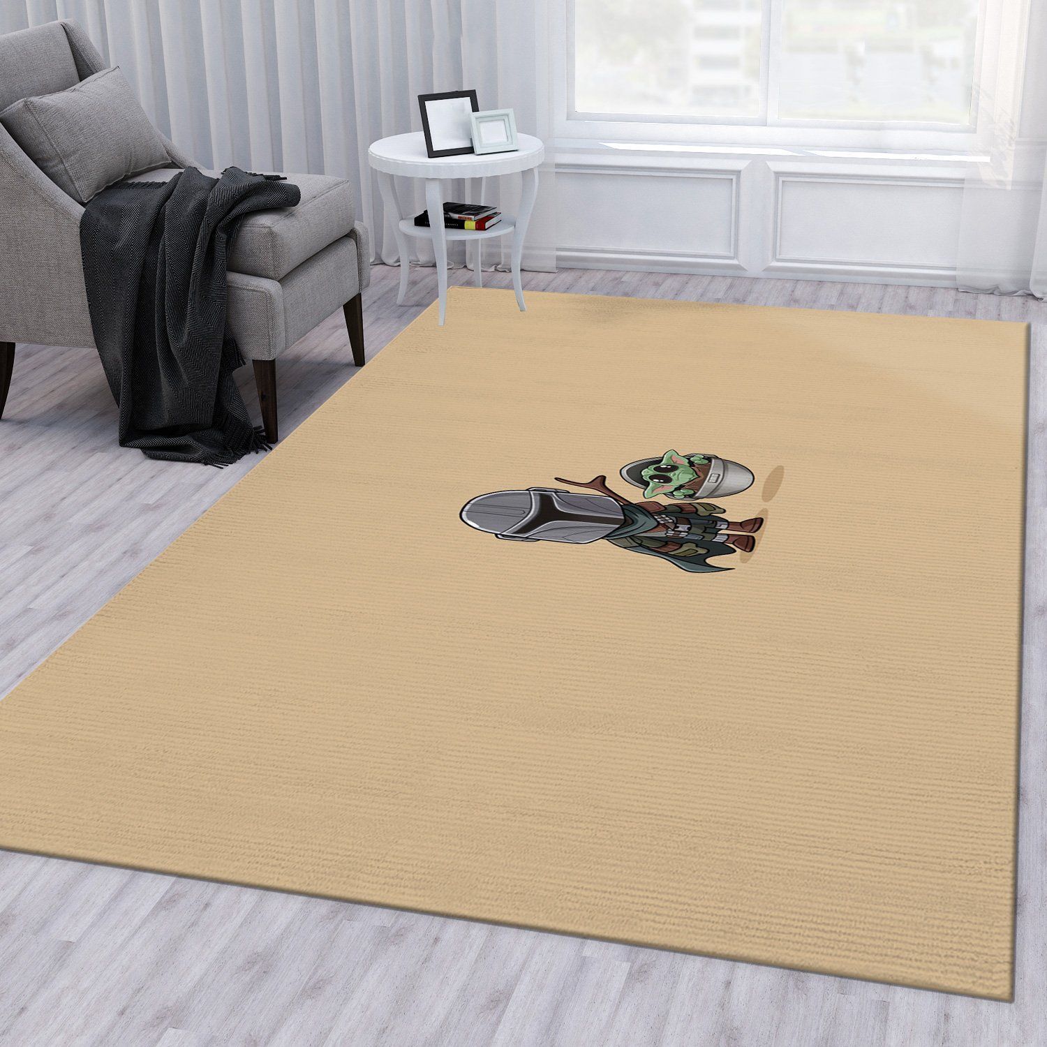 Baby Yoda Ver7 Area Rug For Christmas Bedroom Rug US Gift Decor - Indoor Outdoor Rugs