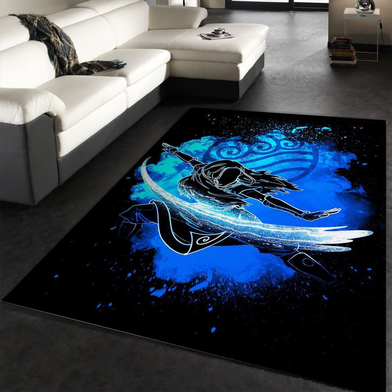 Soul Of The Waterbender Area Rug, Gift for fans, Home US Decor - Indoor Outdoor Rugs