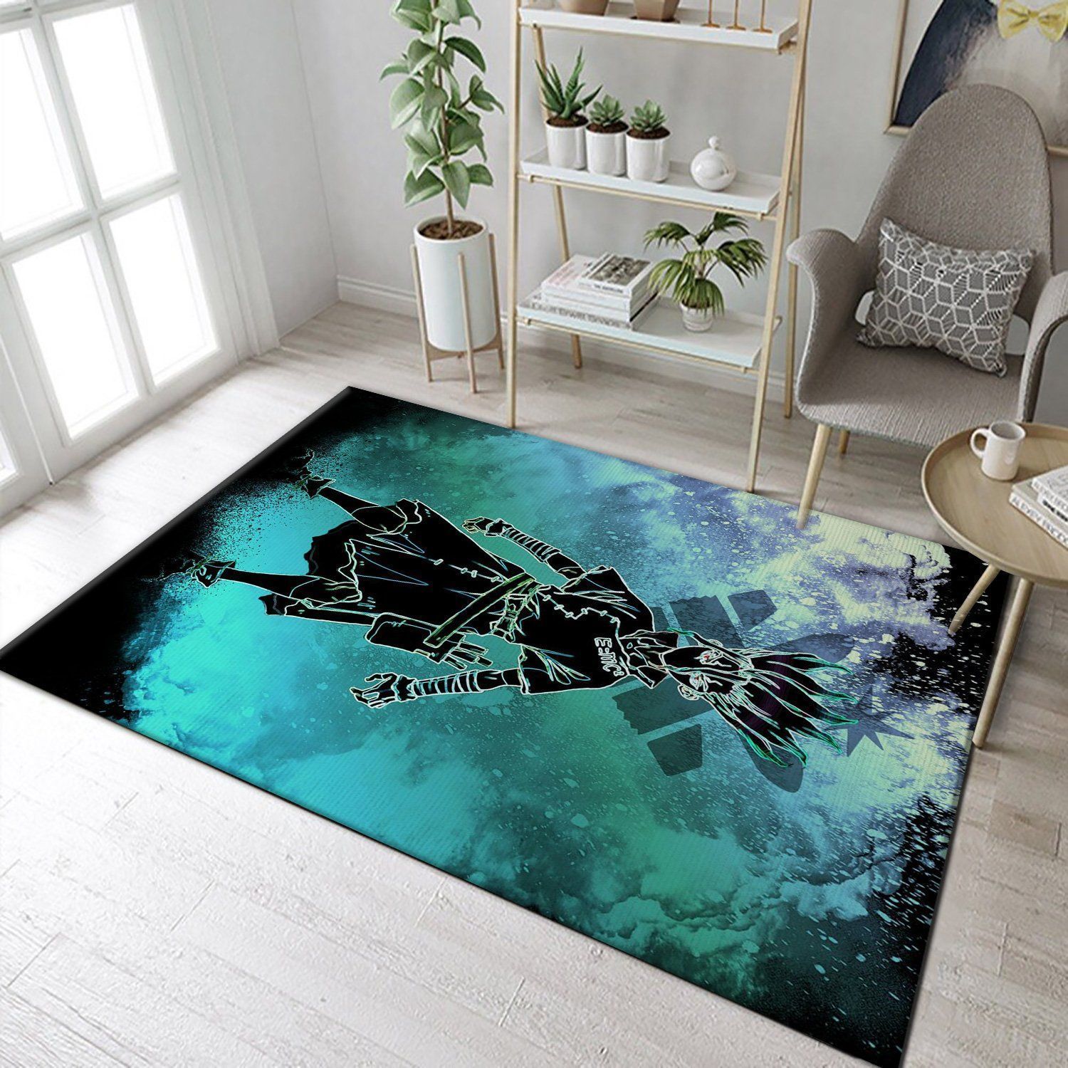 Soul Of The Genius Anime Hero Area Rug, Kitchen Rug, Home US Decor - Indoor Outdoor Rugs