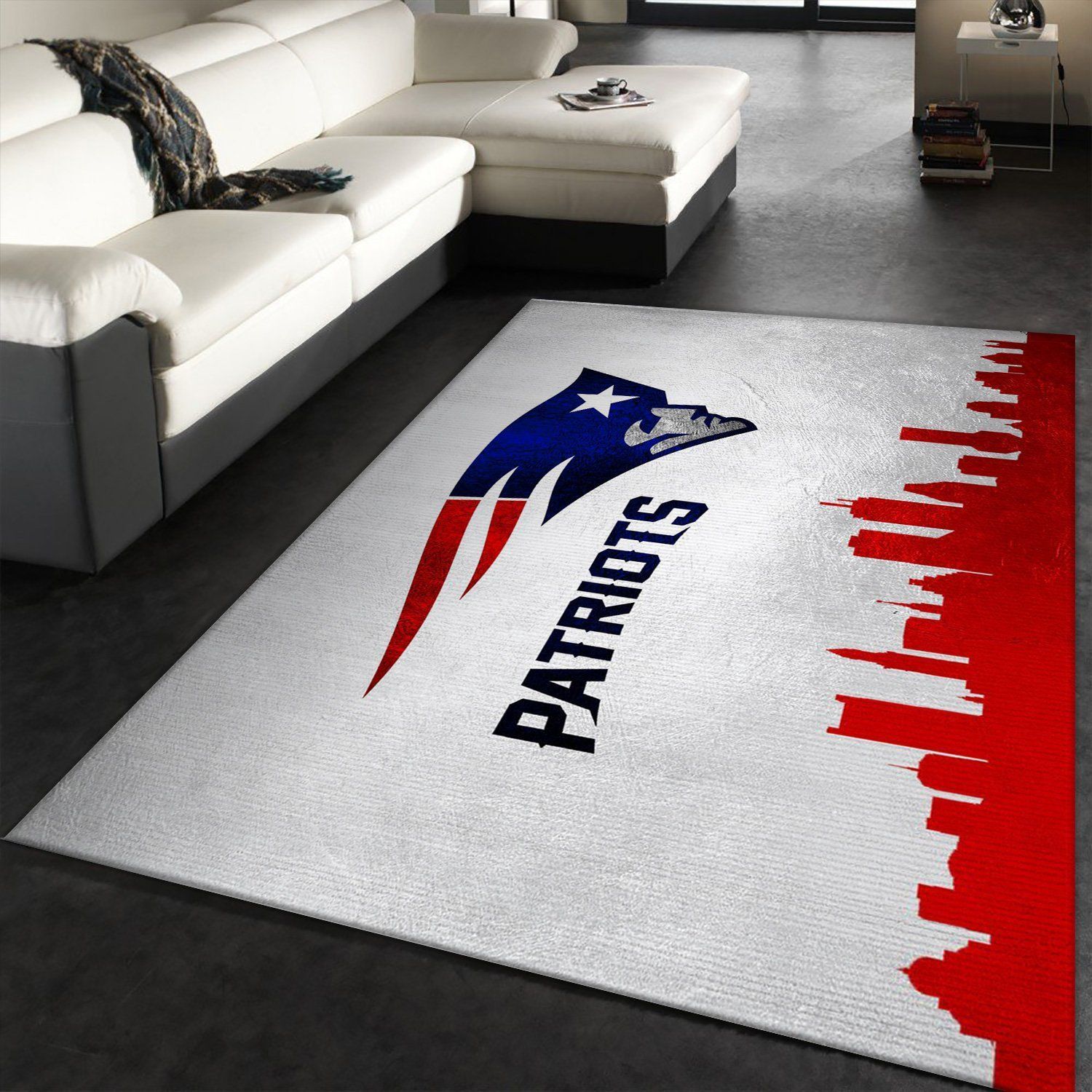 New England Patriots NFL Area Rug, Living Room Rug, Christmas Gift US Decor - Indoor Outdoor Rugs