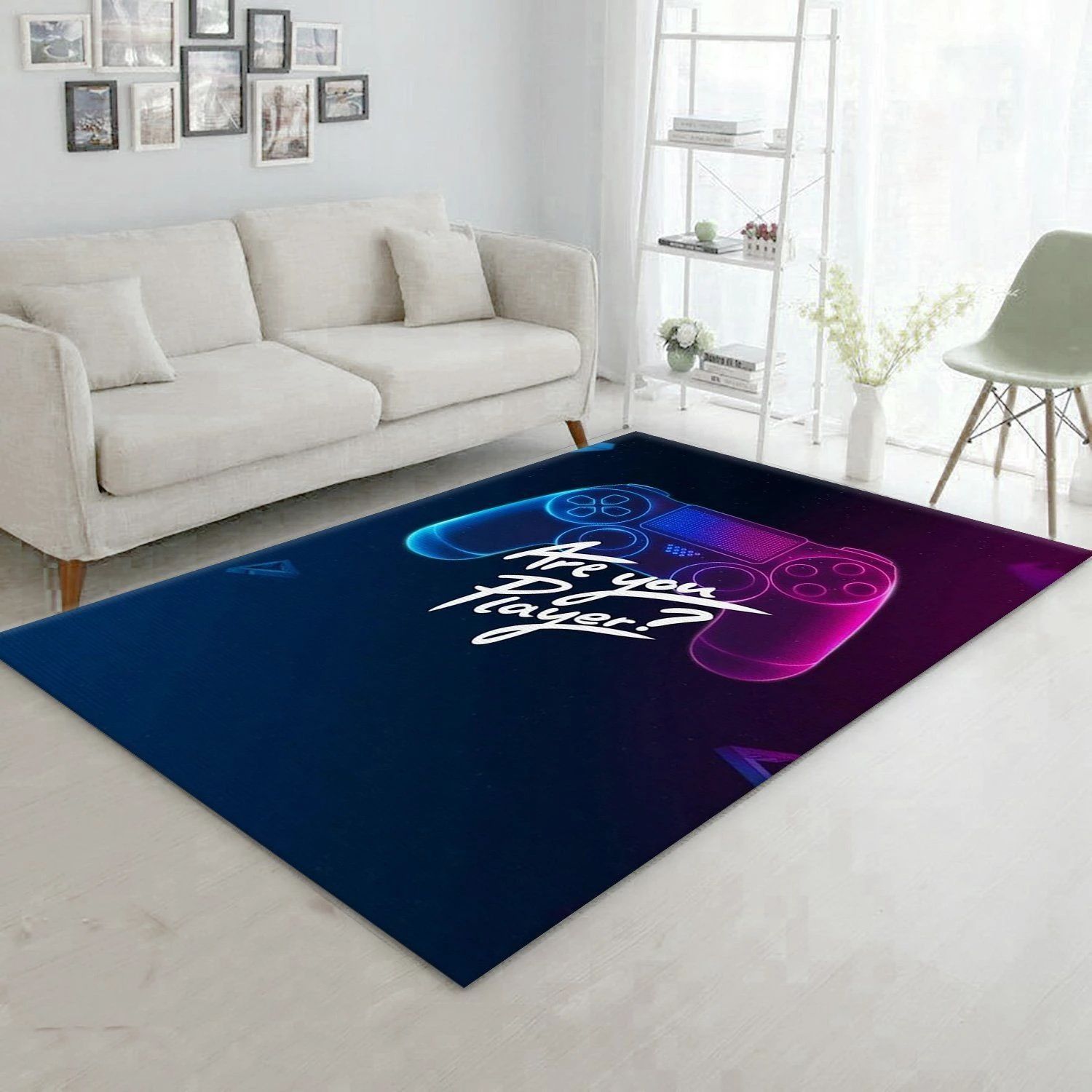 Playstation V13 Area Rug Bedroom Rug US Gift Decor - Indoor Outdoor Rugs