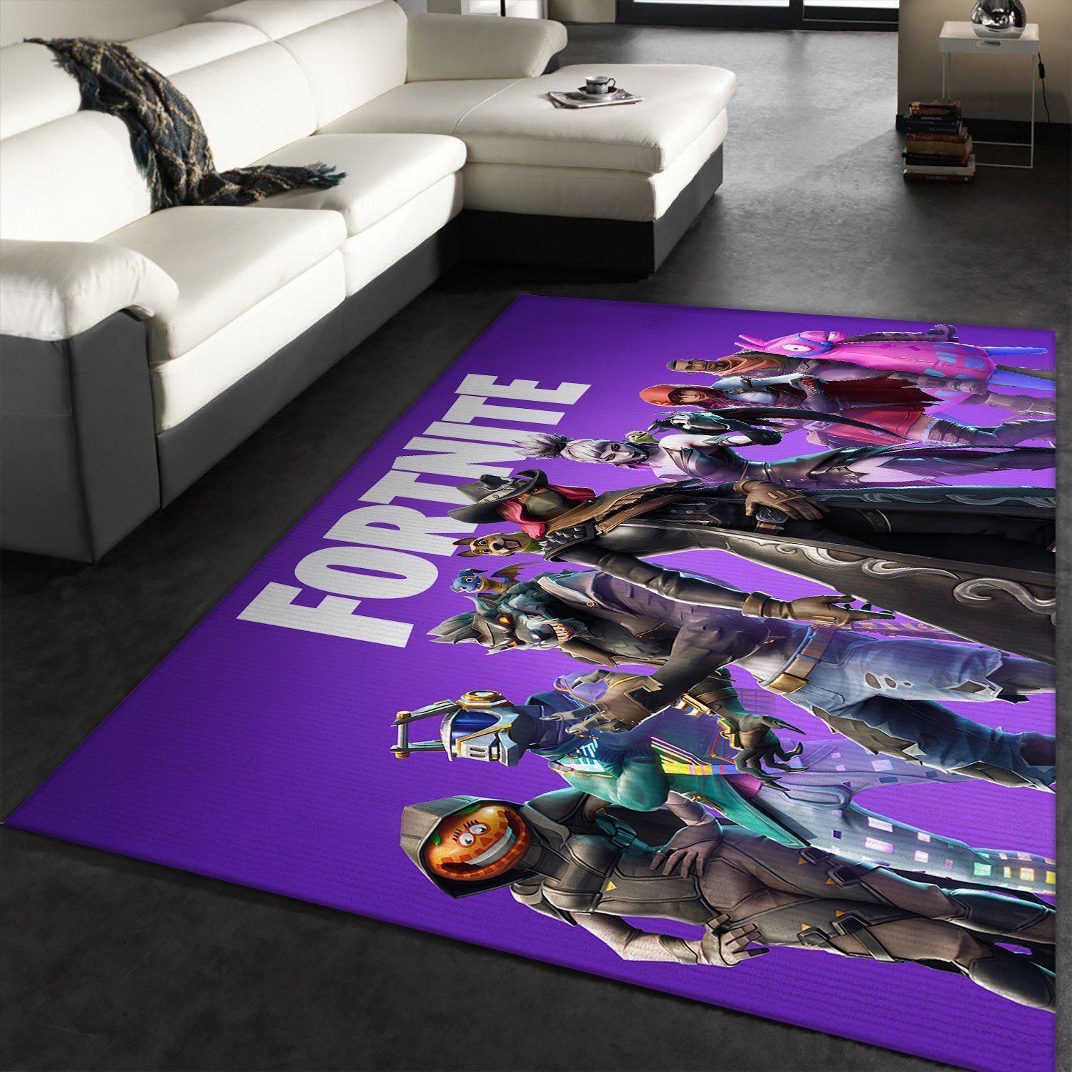 Fortnite Fans Area Rug Gaming Home Decor HomeBeautyUS Carpet Titles - Indoor Outdoor Rugs