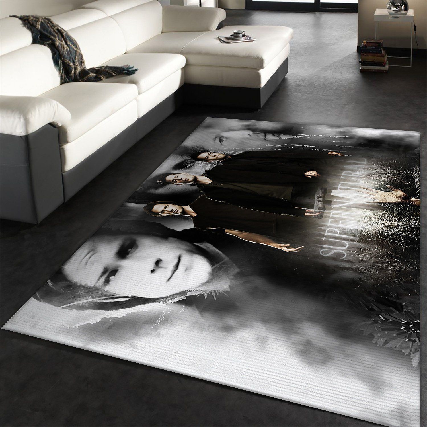 Supernatural Halloween Rug Floor Decor The US Decor - Indoor Outdoor Rugs